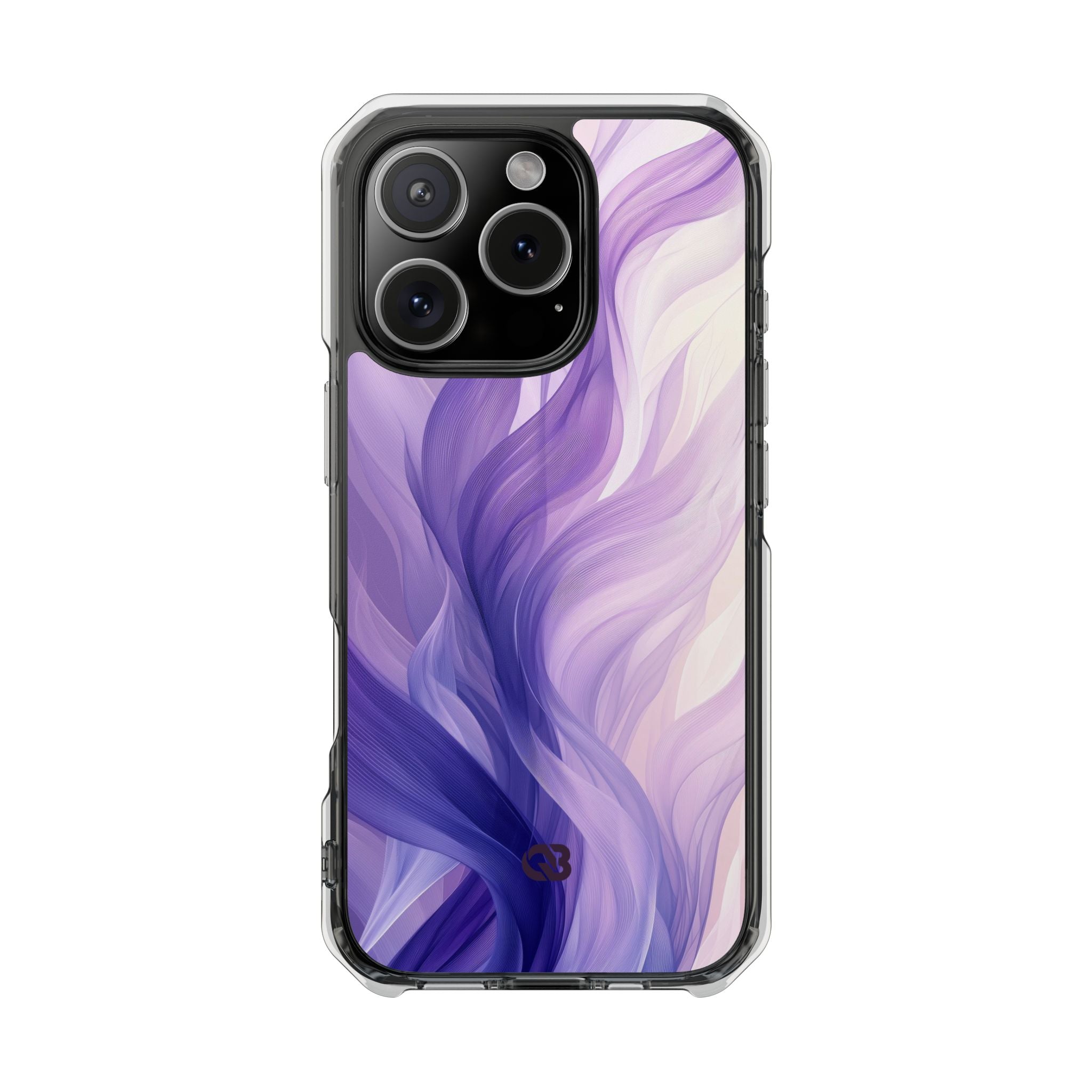 Amethyst Silk Waves · Impact Phone Case for iPhone · Magsafe