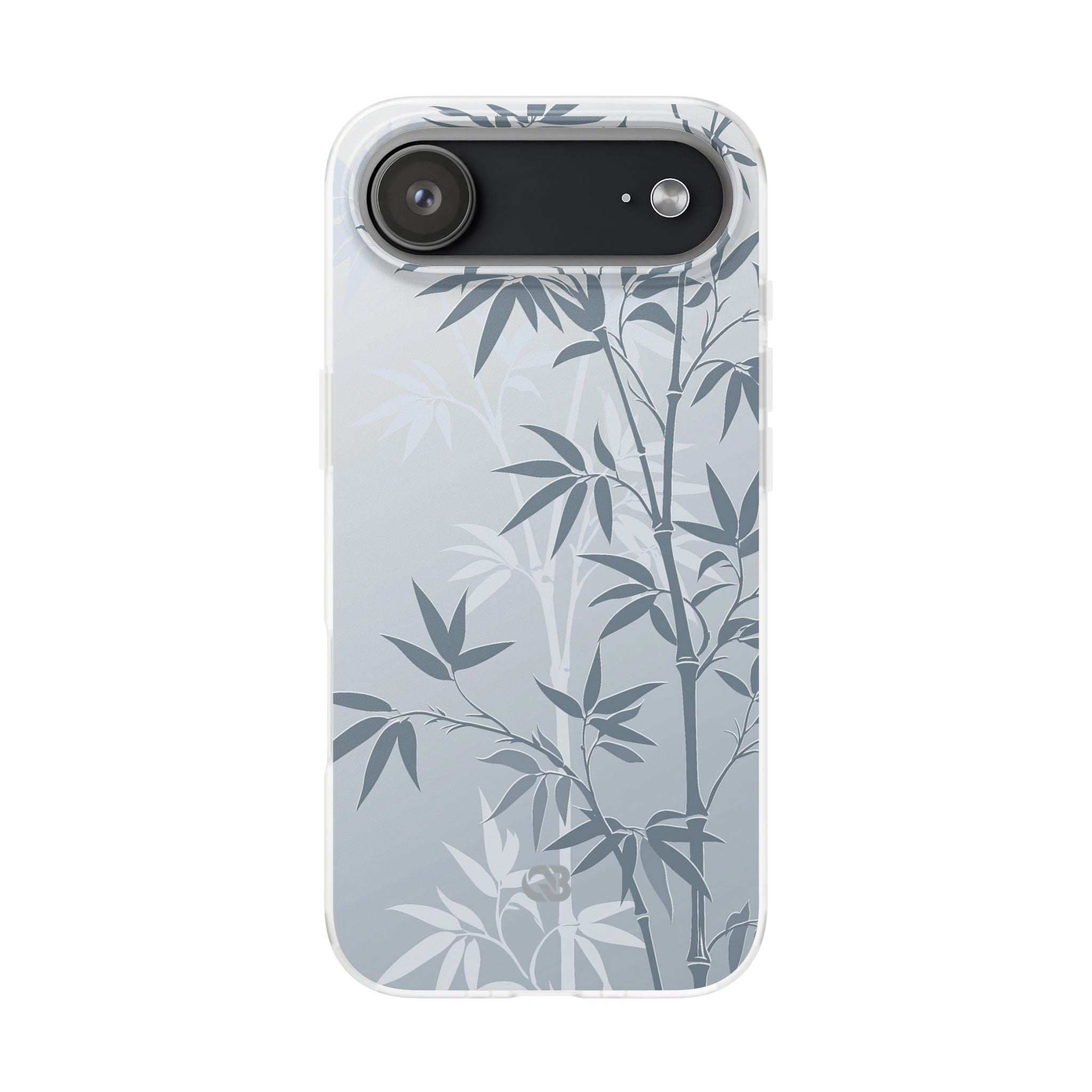 Blue Lite Phone Case for iPhone - Slate Bamboo Shadow