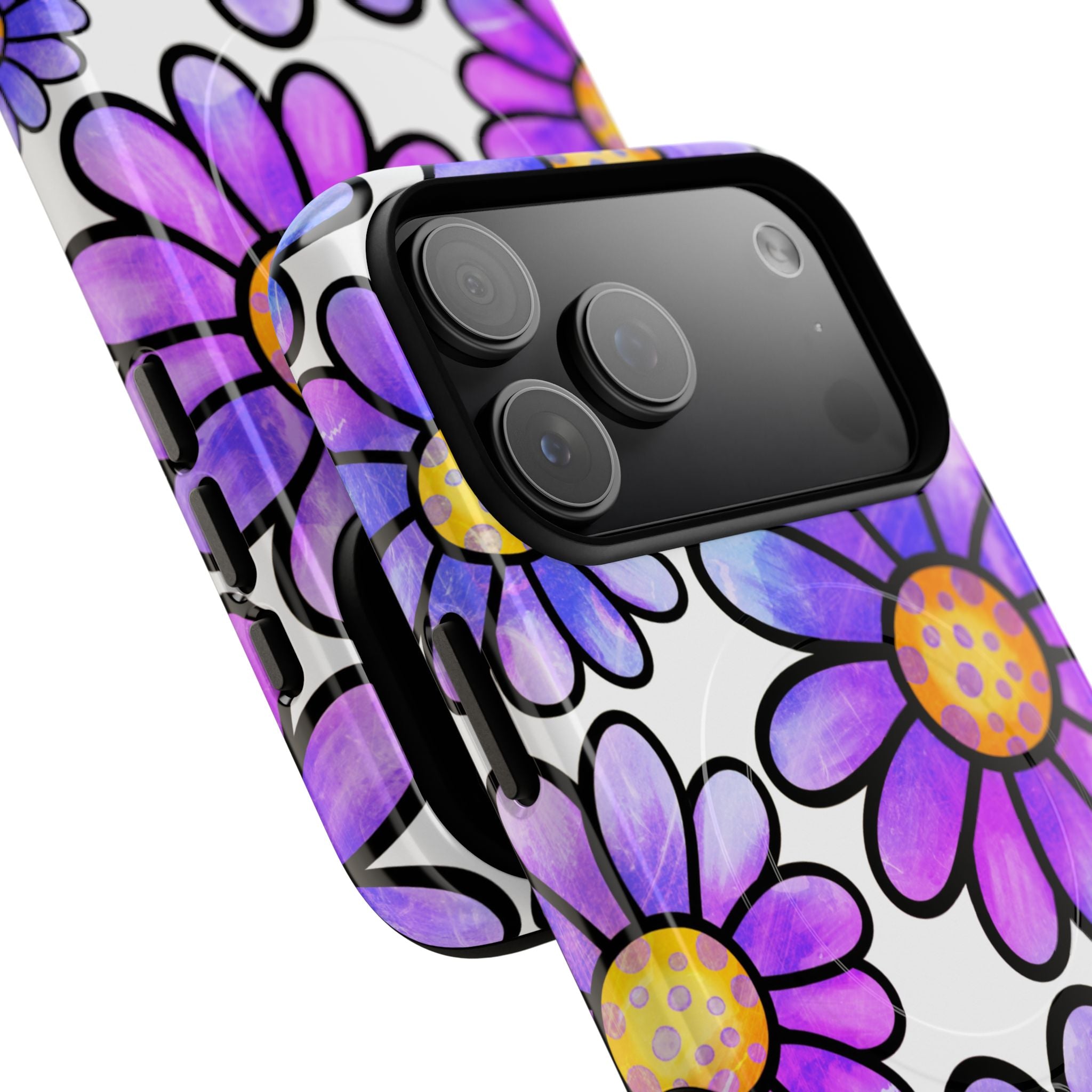 Polka Dot Blooms iPhone 17 Pro Max Case - Tough+ - CASE•BOB