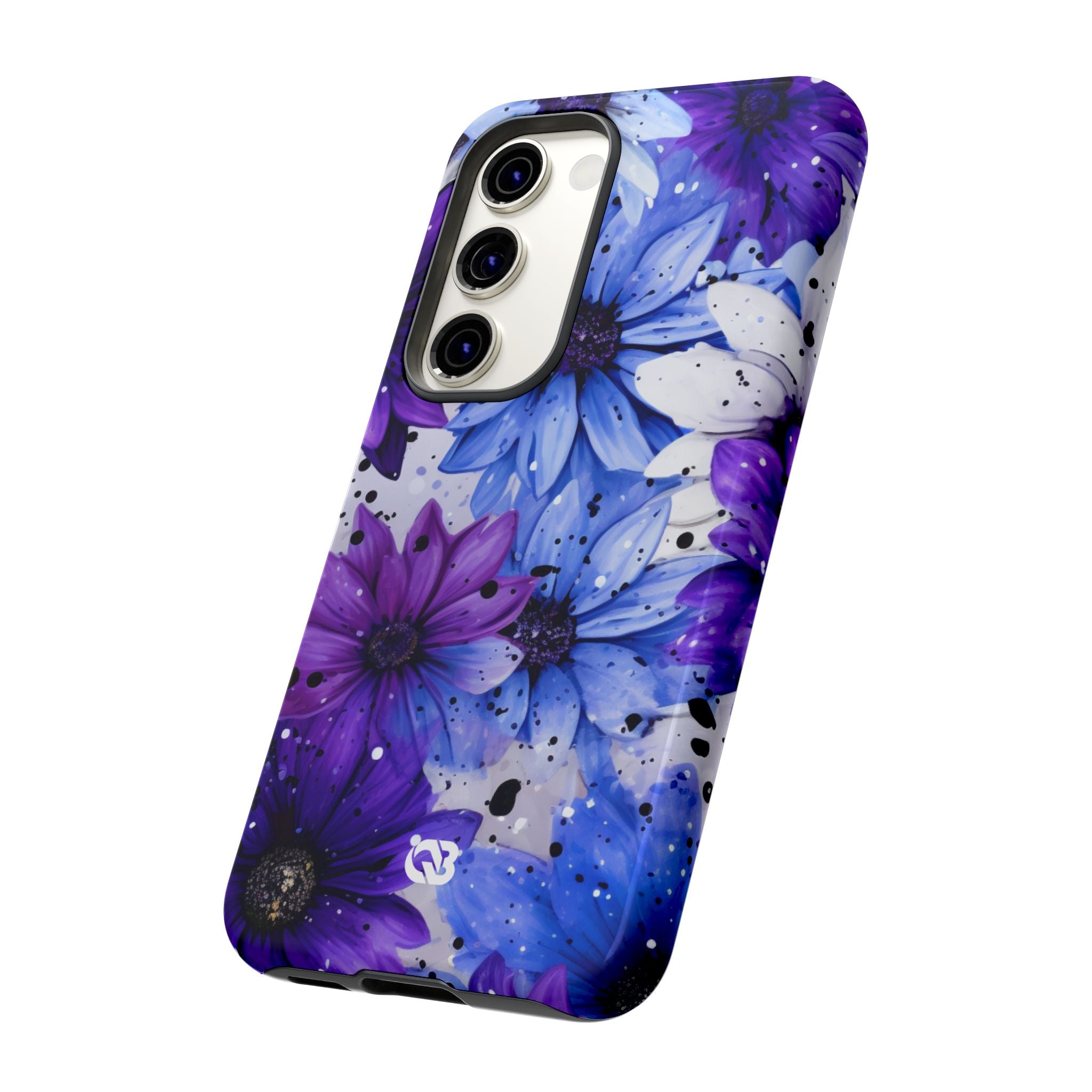 Ink Splatter Blooms · Tough Coque de téléphone pour Samsung