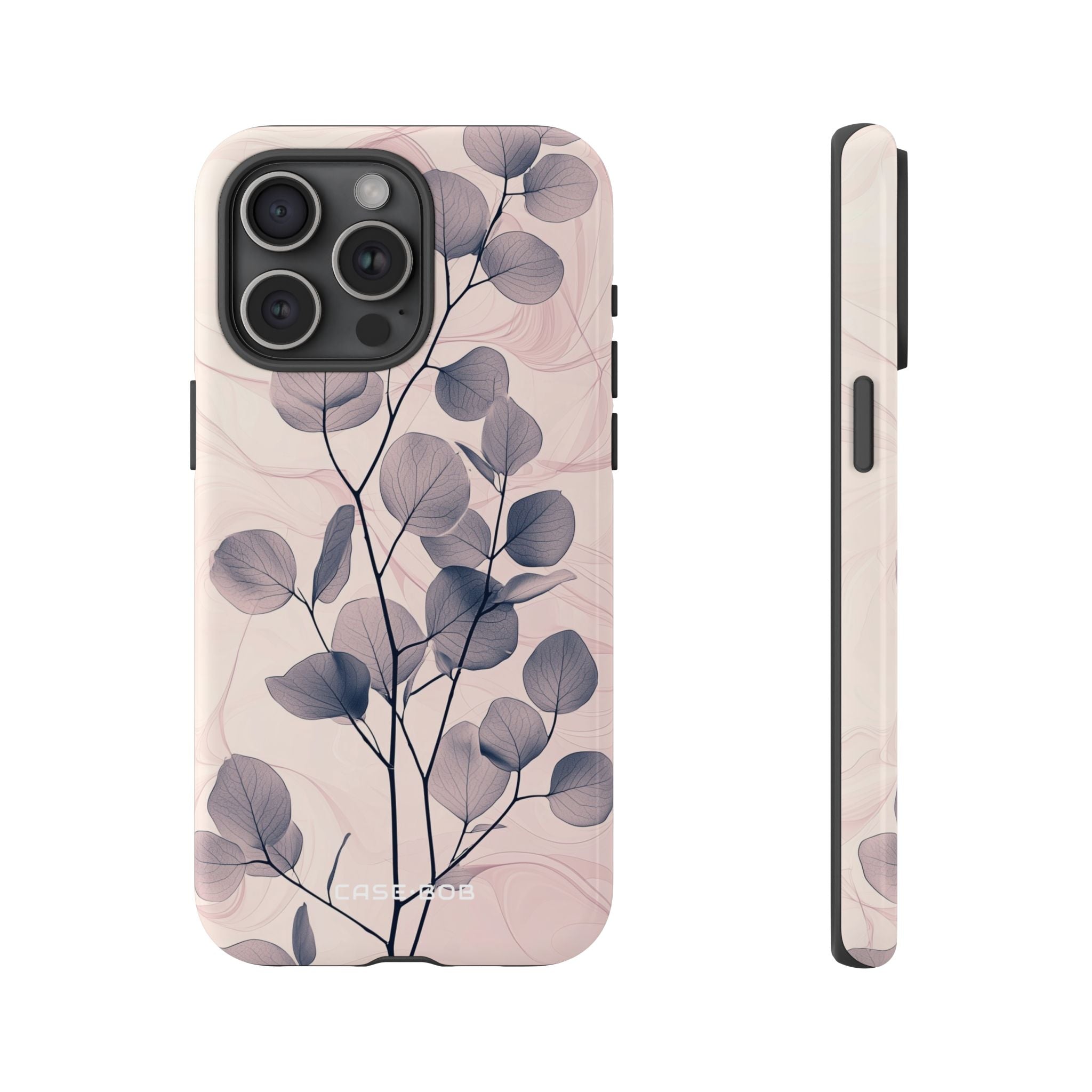 Veined Leaf Whisper iPhone 15 Pro Max Case - Tough