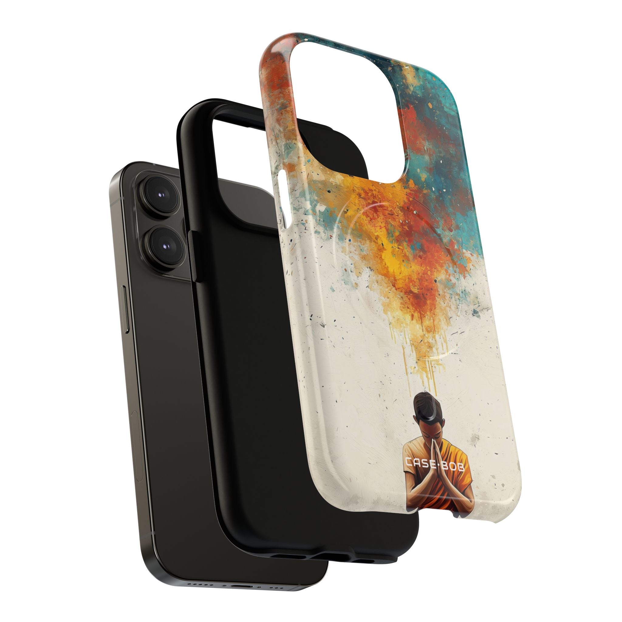Meditative Glow iPhone 14 Pro Case - Tough+