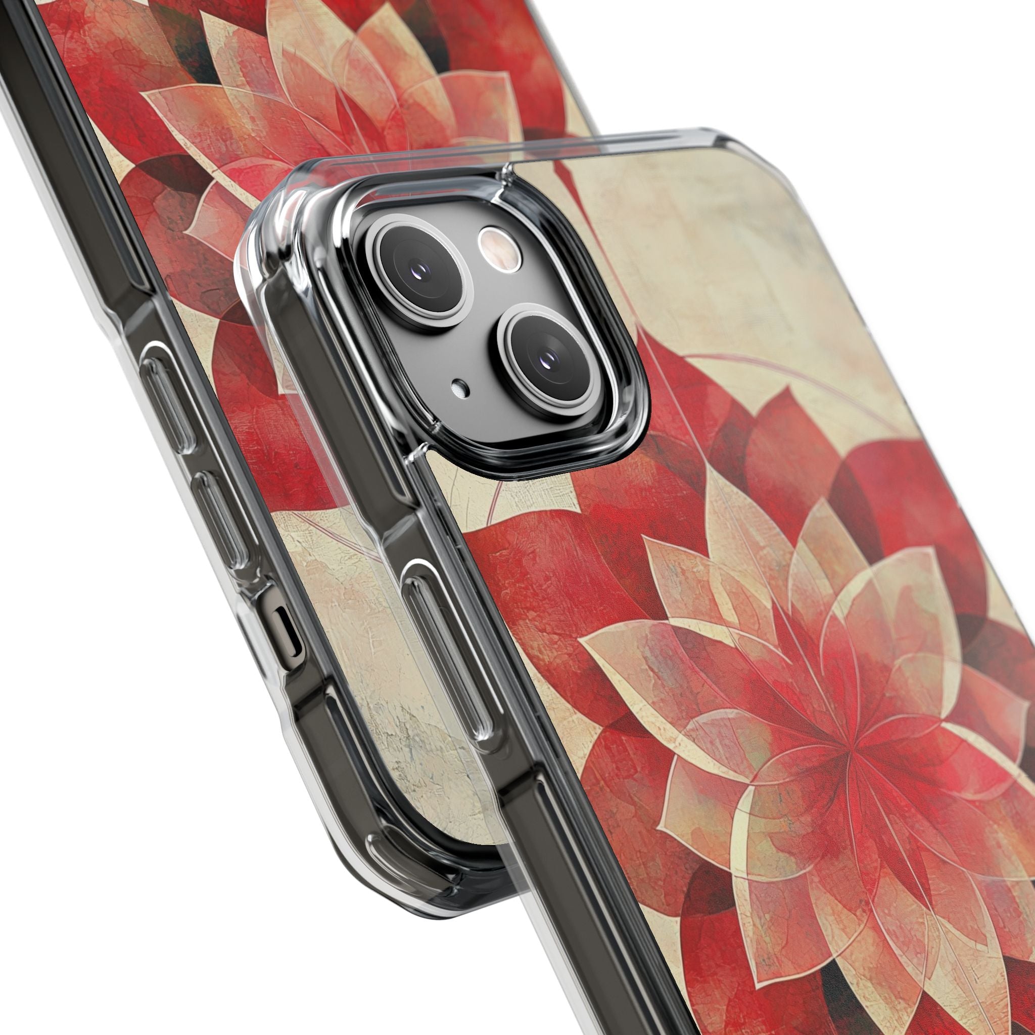 Crimson Petal Peak · Impact Phone Case for iPhone · Magsafe