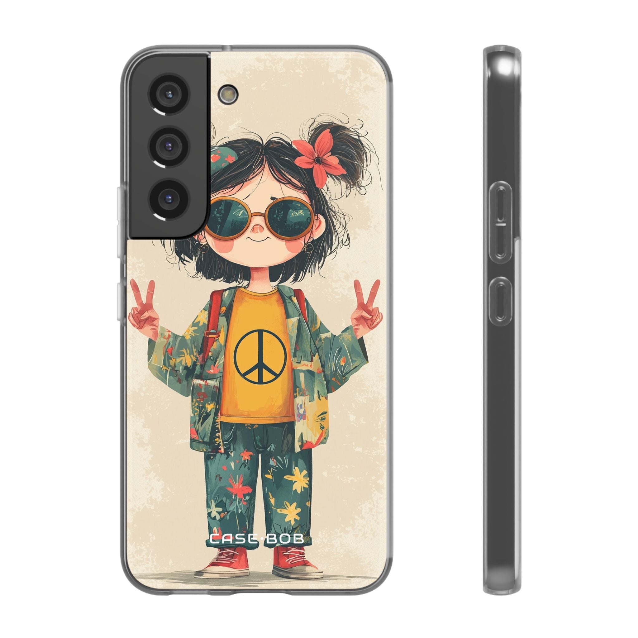 Peace Pigtails Samsung S22 - Soft