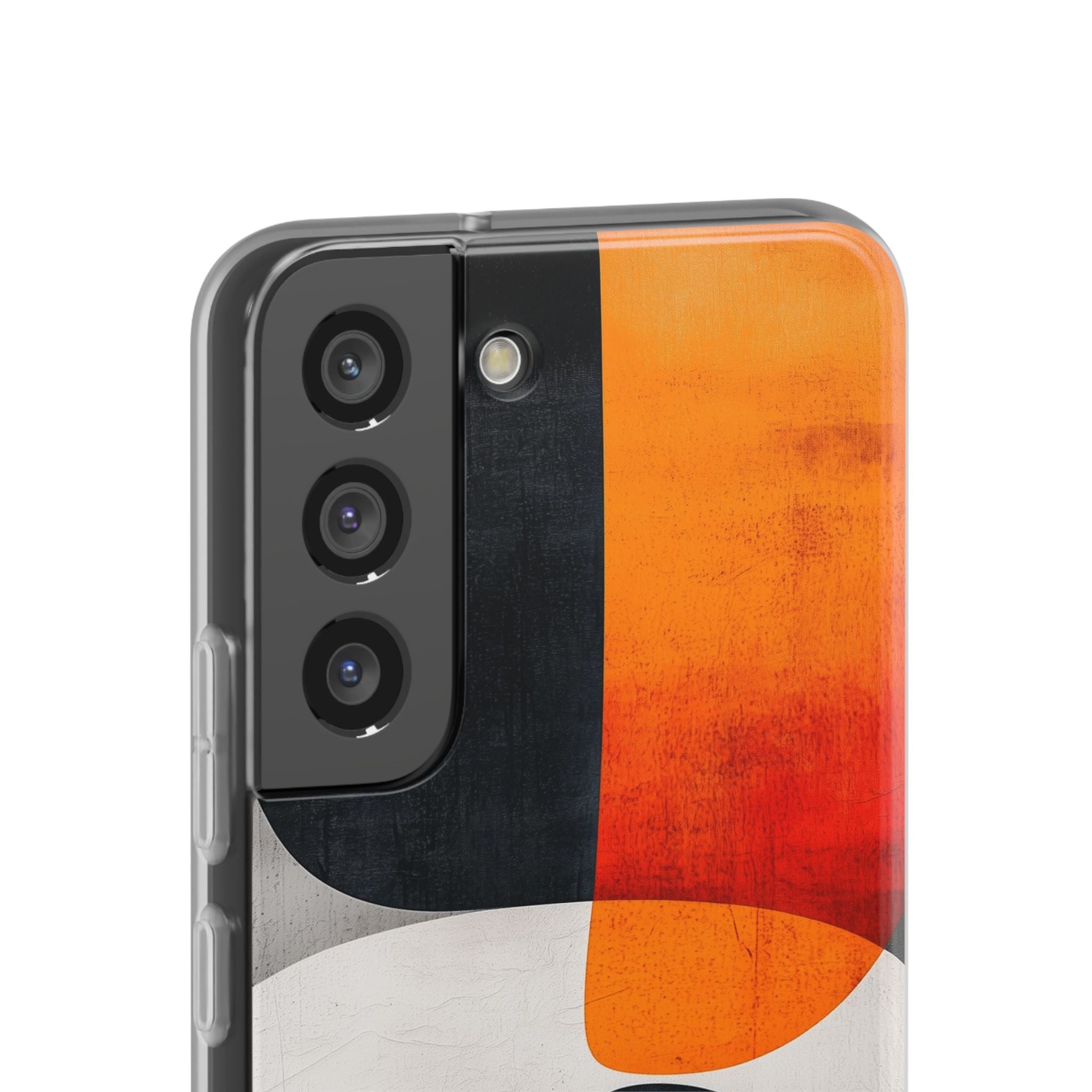 Burnt Amber Flow · Soft Phone Case for Samsung