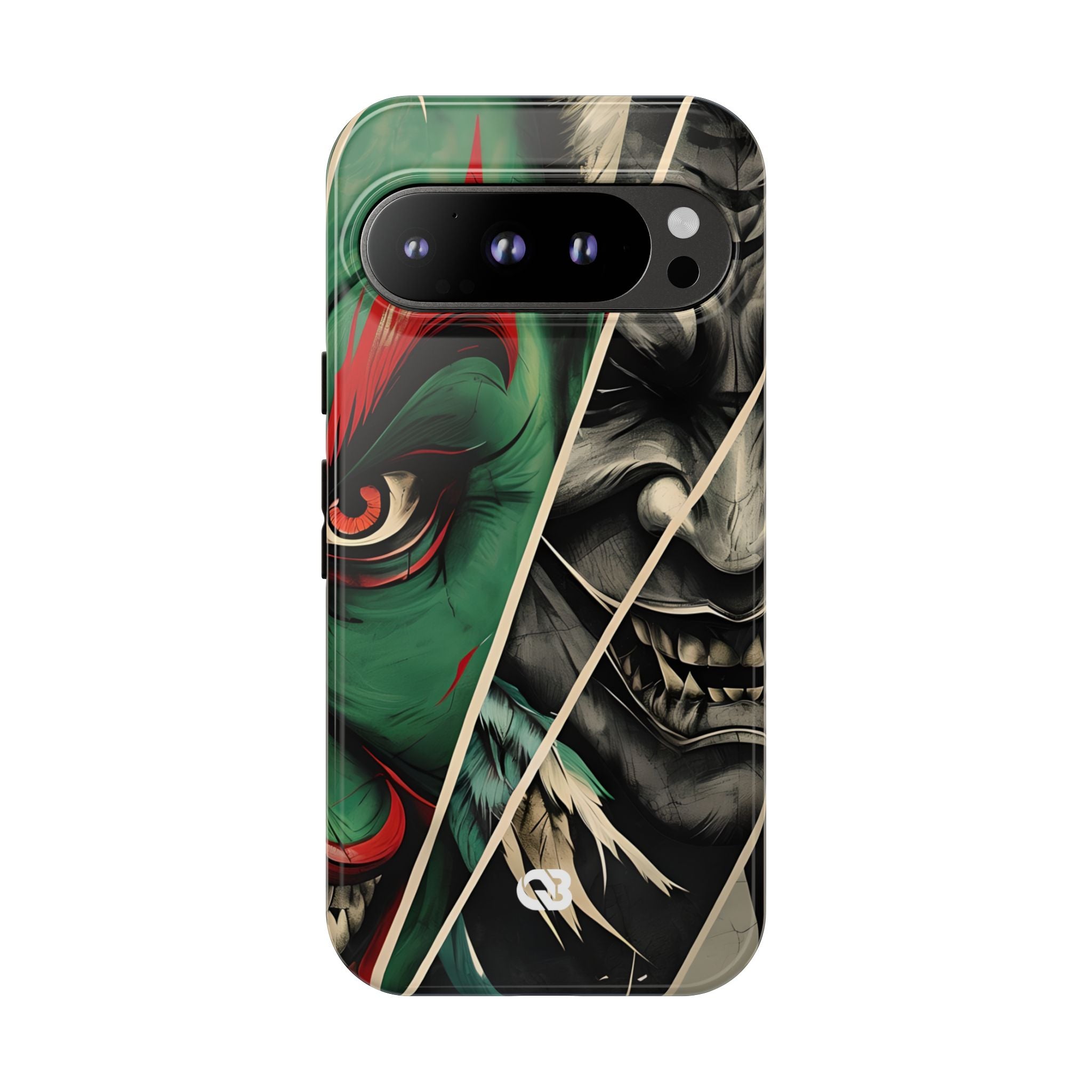 Emerald Oni Grin · Tough Handyhülle für Google Pixel