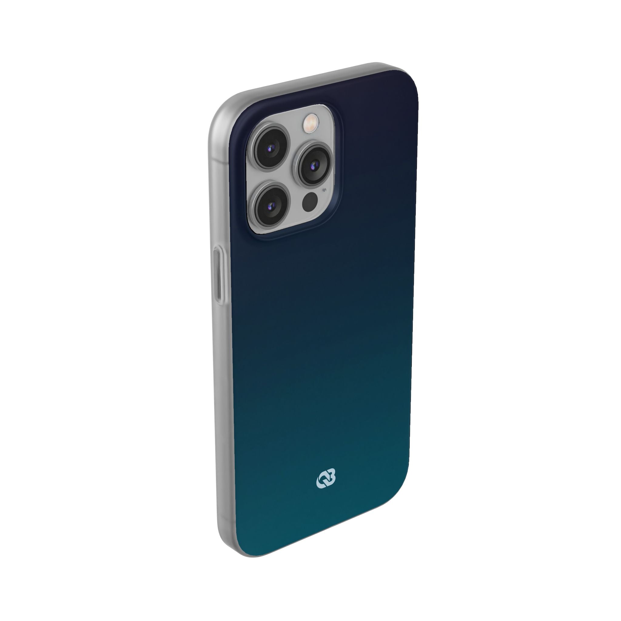 Teal Lite Phone Case for iPhone - Abyss Teal Haze