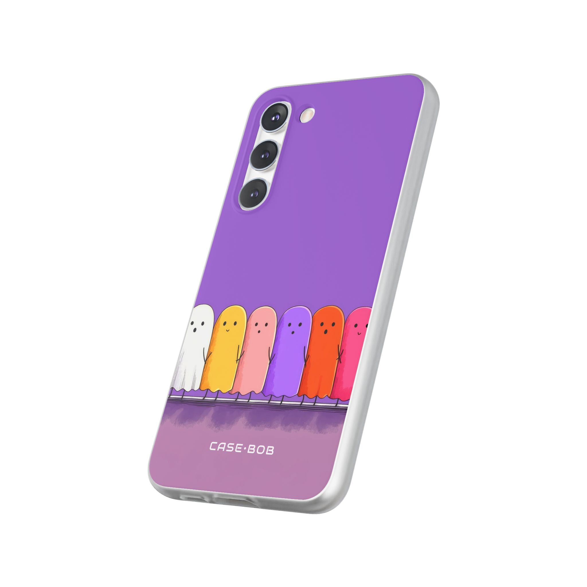 Colorful Ghosts Samsung S23 Plus Case - Soft