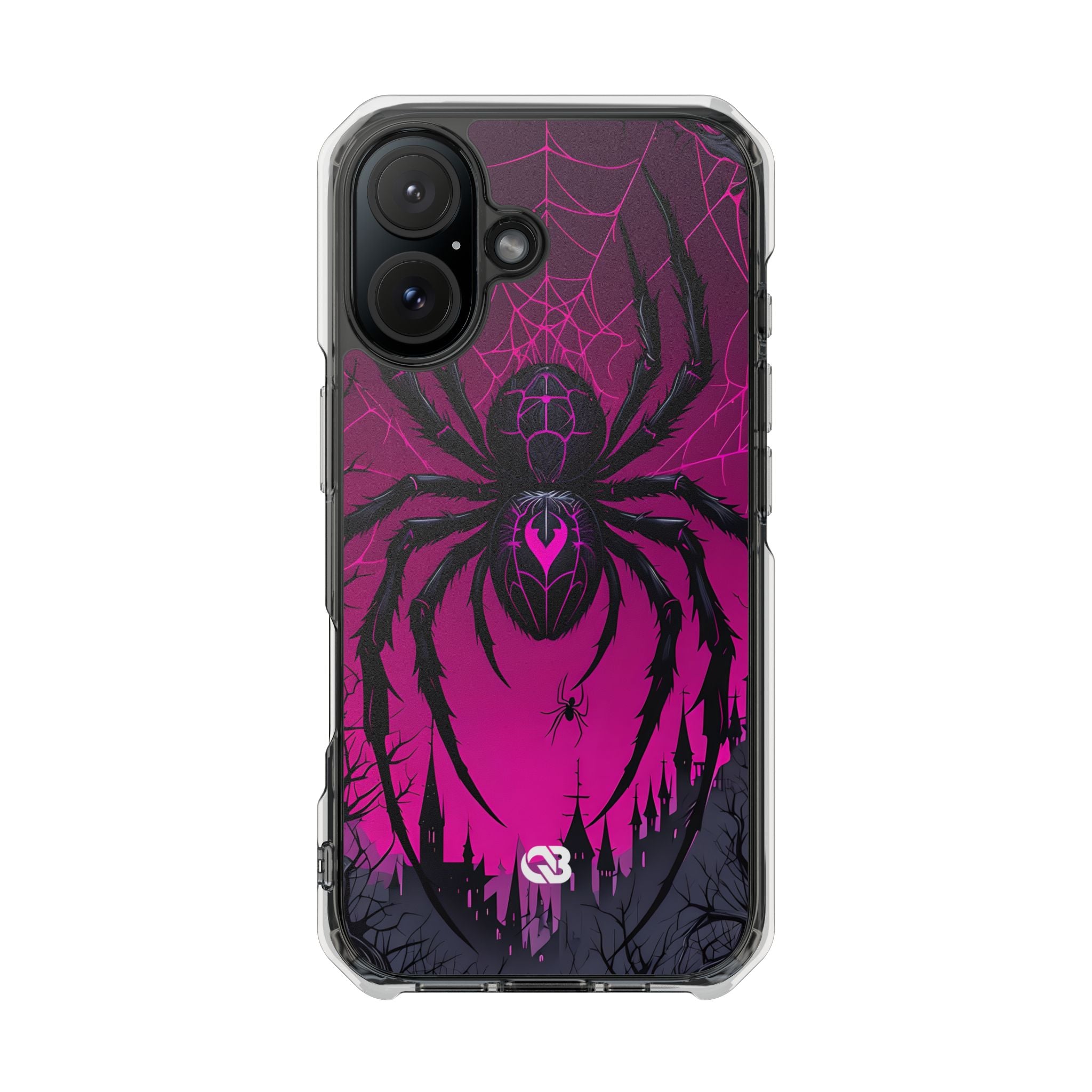 Obsidian Neon Widow · Impact Handyhülle für iPhone · Magsafe