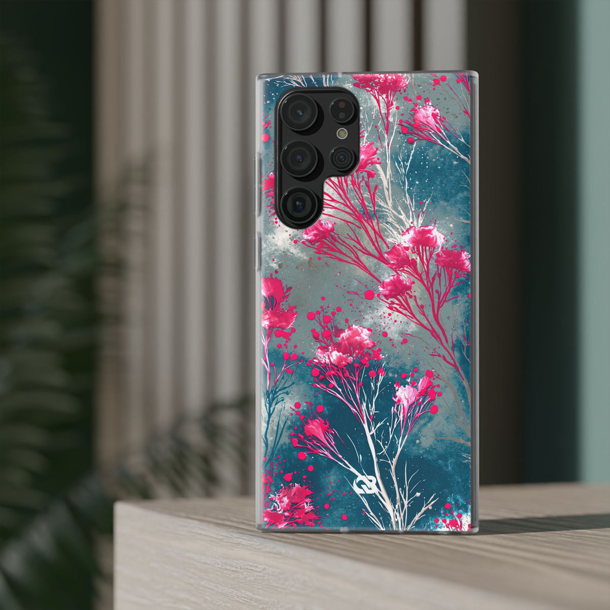Cyber Blossom · Lite Phone Case for Samsung · Teal