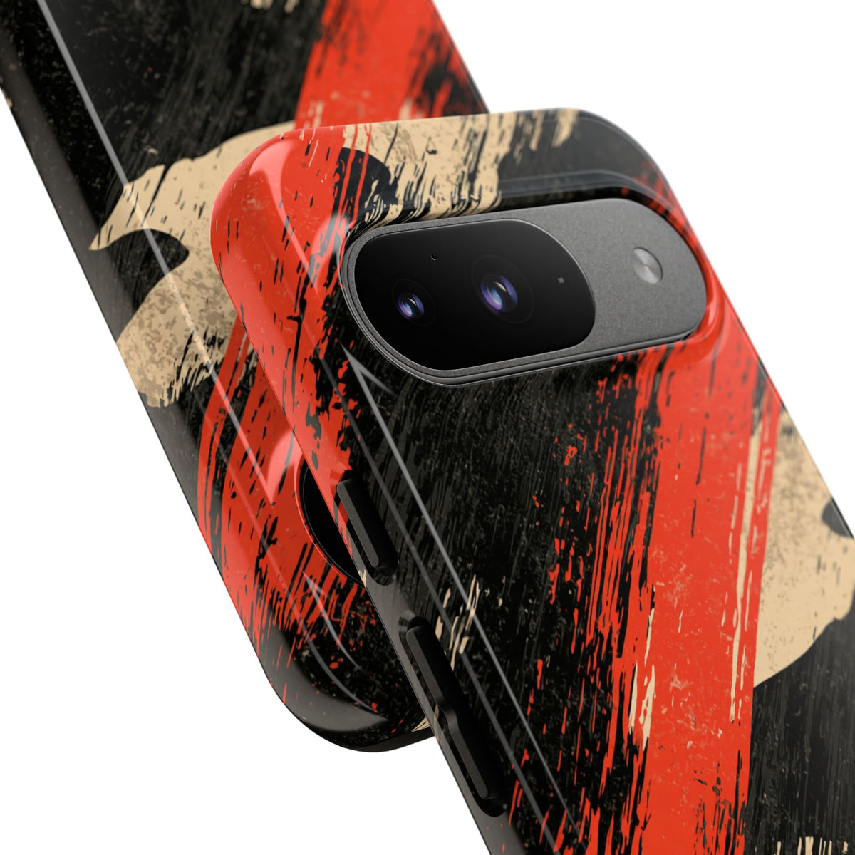 Urban Slash Camo · Tough Phone Case for Pixel · Black