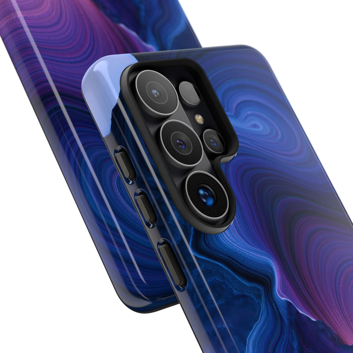 Radiant Strata · Tough Phone Case for Samsung · Blue