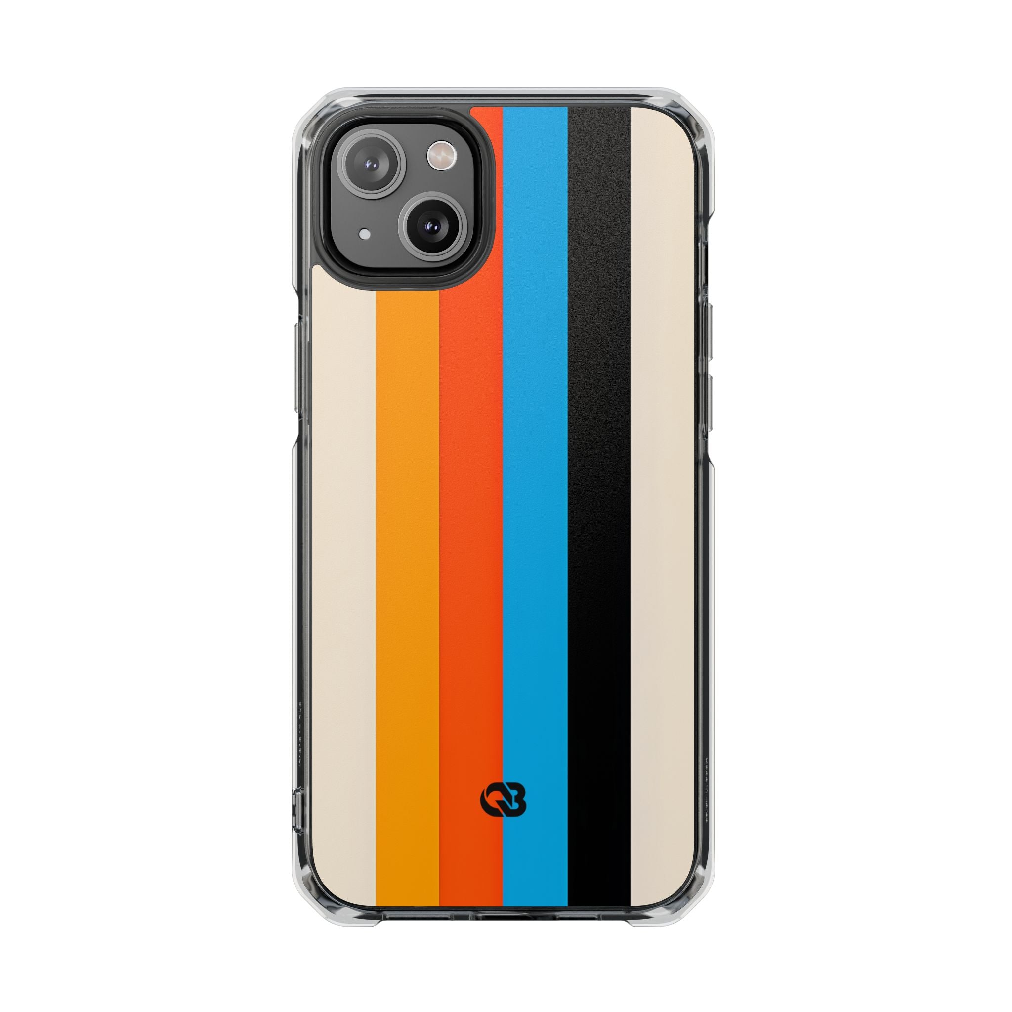 Retro Racing Stripes · Impact Custodia per iPhone · Magsafe