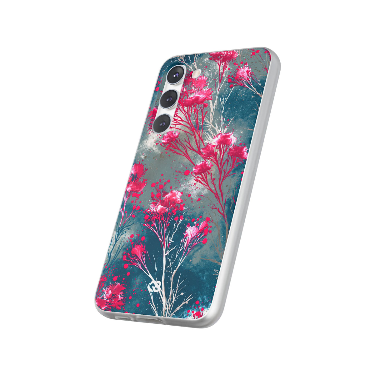 Cyber Blossom · Lite Phone Case for Samsung · Teal