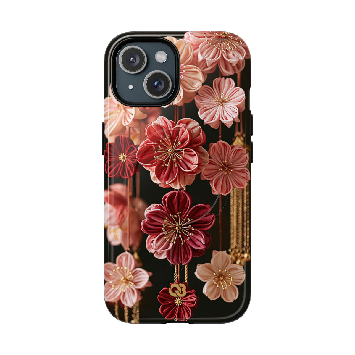 Silk Blossom Kanzashi · Tough 2.0 Magnetic Phone Case for iPhone · Pink