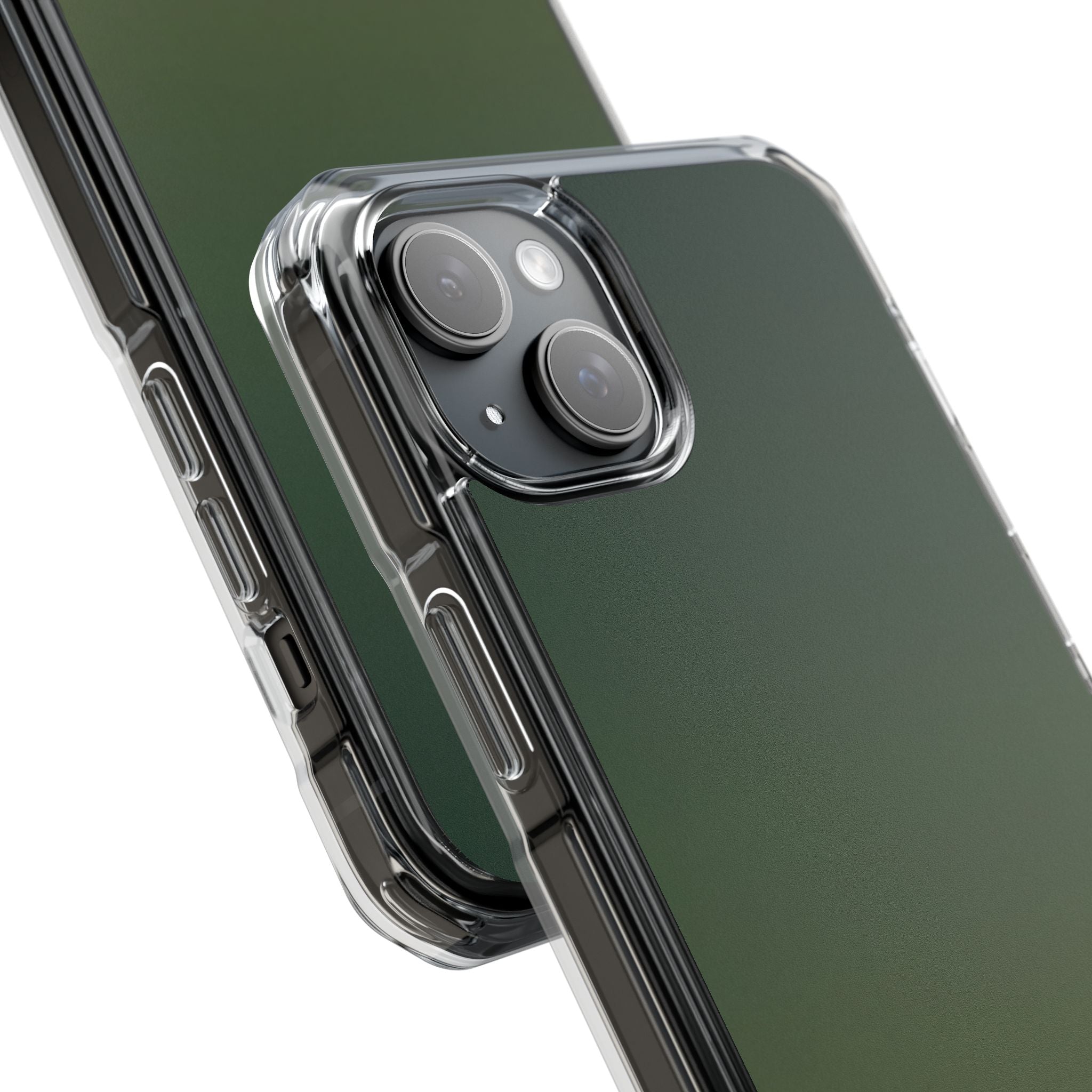 Green Impact MagSafe Phone Case for iPhone - Shadow Moss Grain