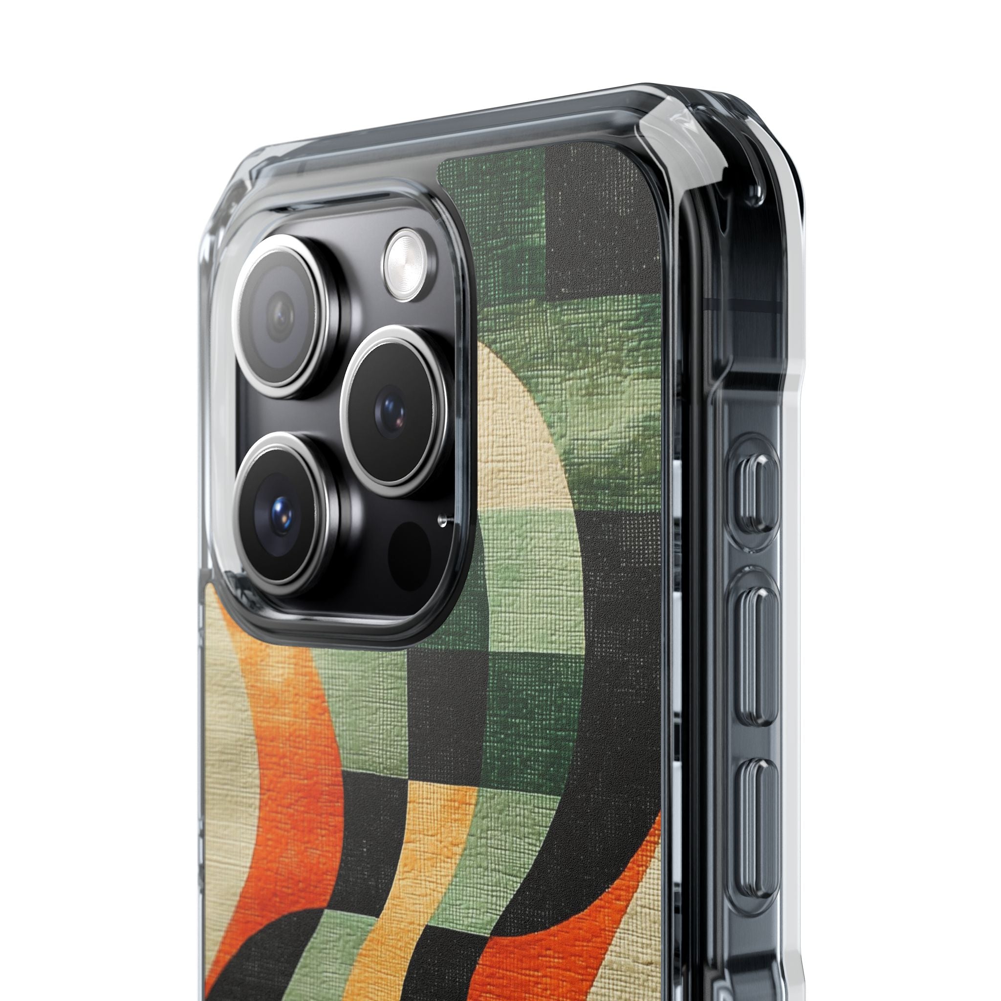 Burnt Orange Curve · Impact Handyhülle für iPhone · Magsafe