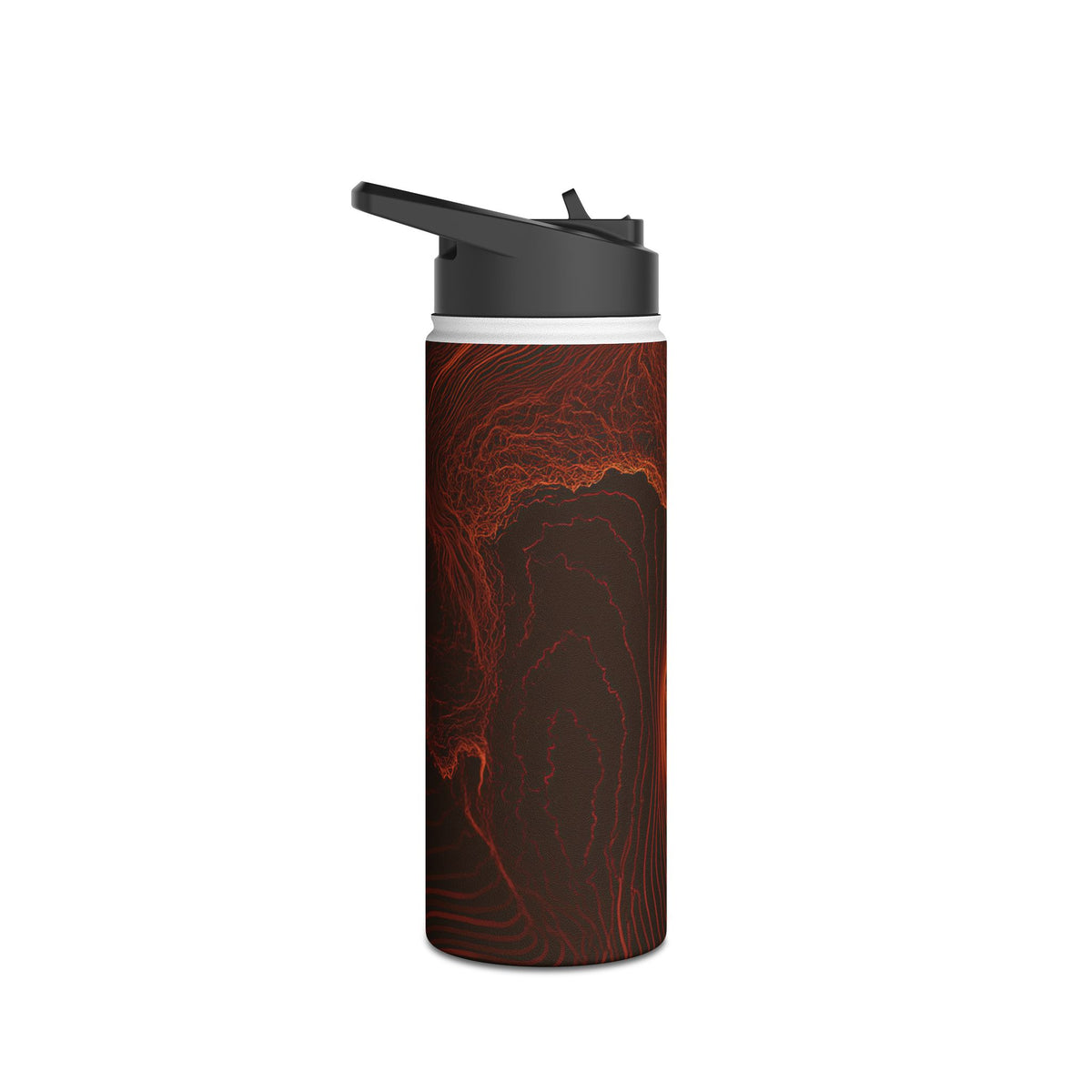 Amber Filament · Insulated Water Bottle · Orange