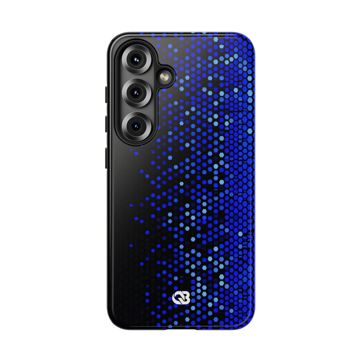 Cobalt Hex Dispersion · Tough Phone Case for Samsung · Blue