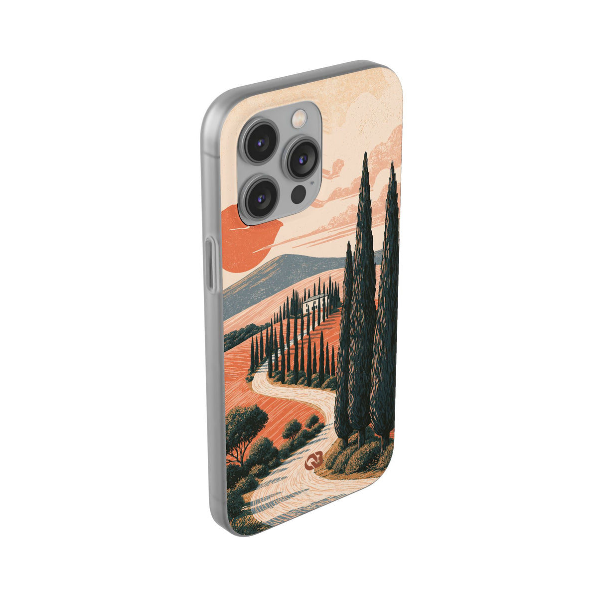 Orange Lite Phone Case for iPhone - Terracotta Ridge Trail
