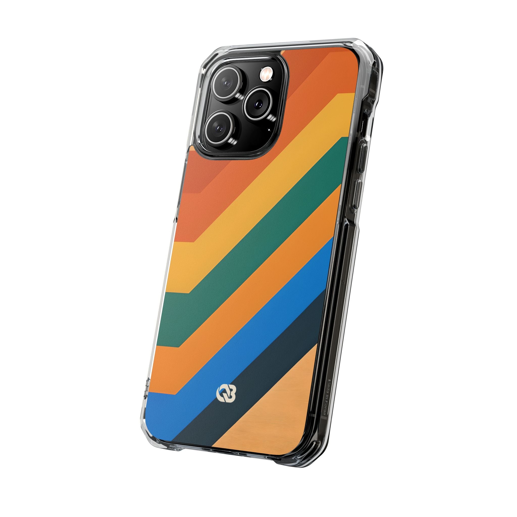 Retro Ridge Lines · Impact Custodia per iPhone · Magsafe