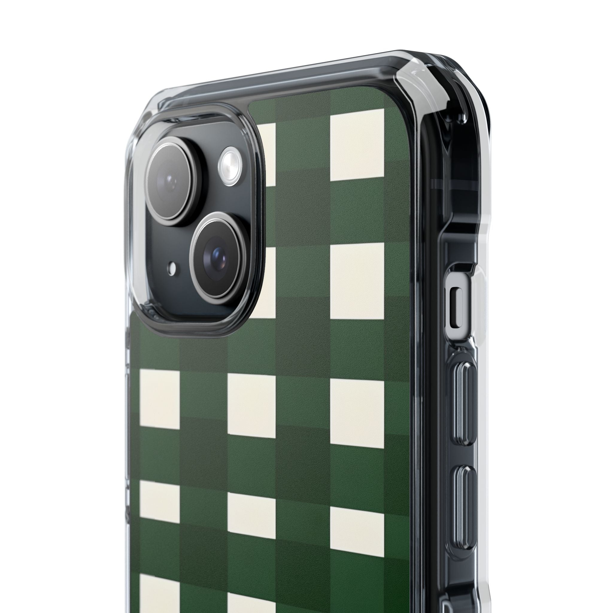 Hunter Green Rutig · Impact Mobilskal för iPhone · Magsafe