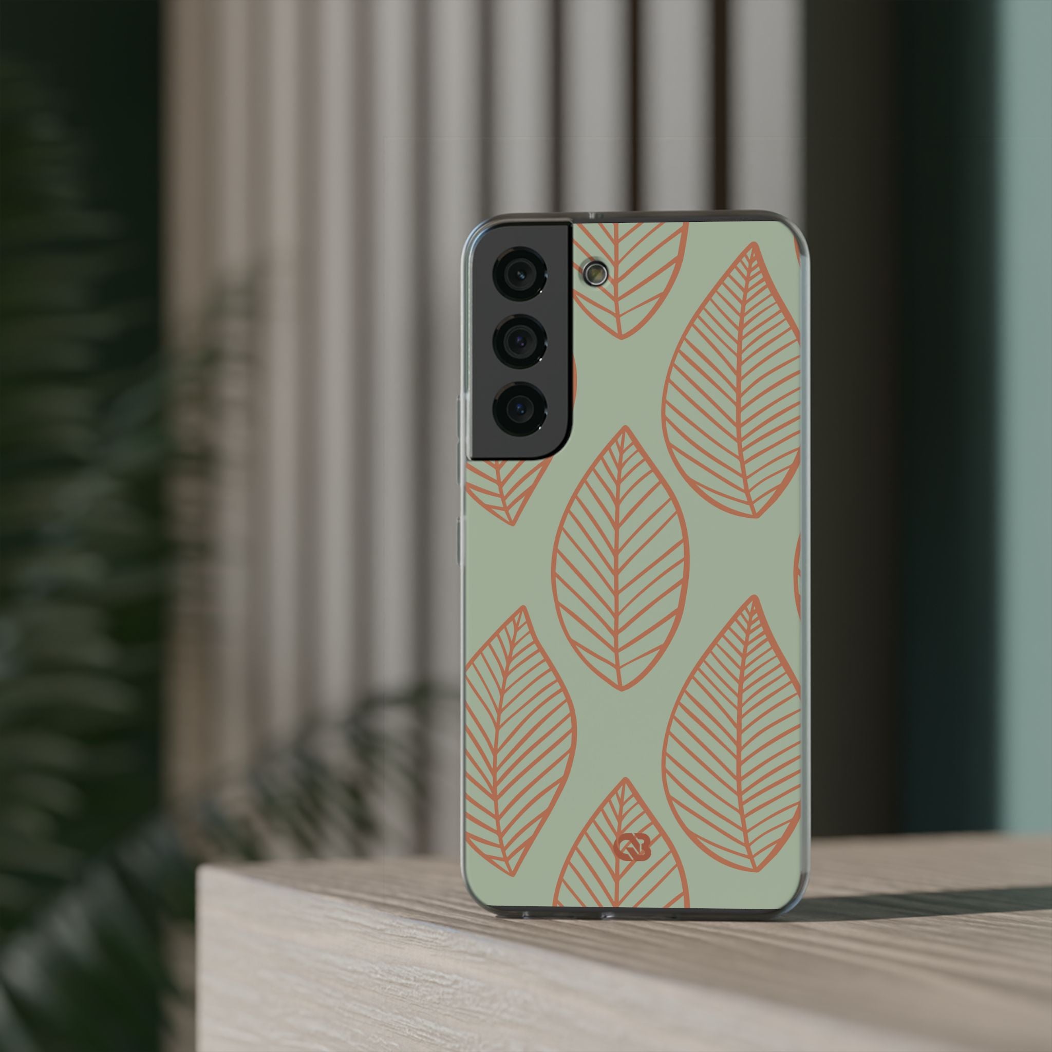 Sage Earth Leaves · Soft Phone Case for Samsung