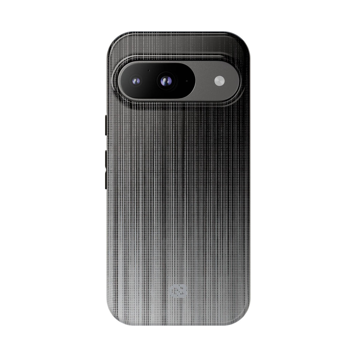 Grey Tough Phone Case for Google Pixel - Static Vertical Dither