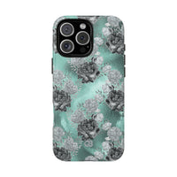Frost Mint Floral · Tough 2.0 Case · Magsafe