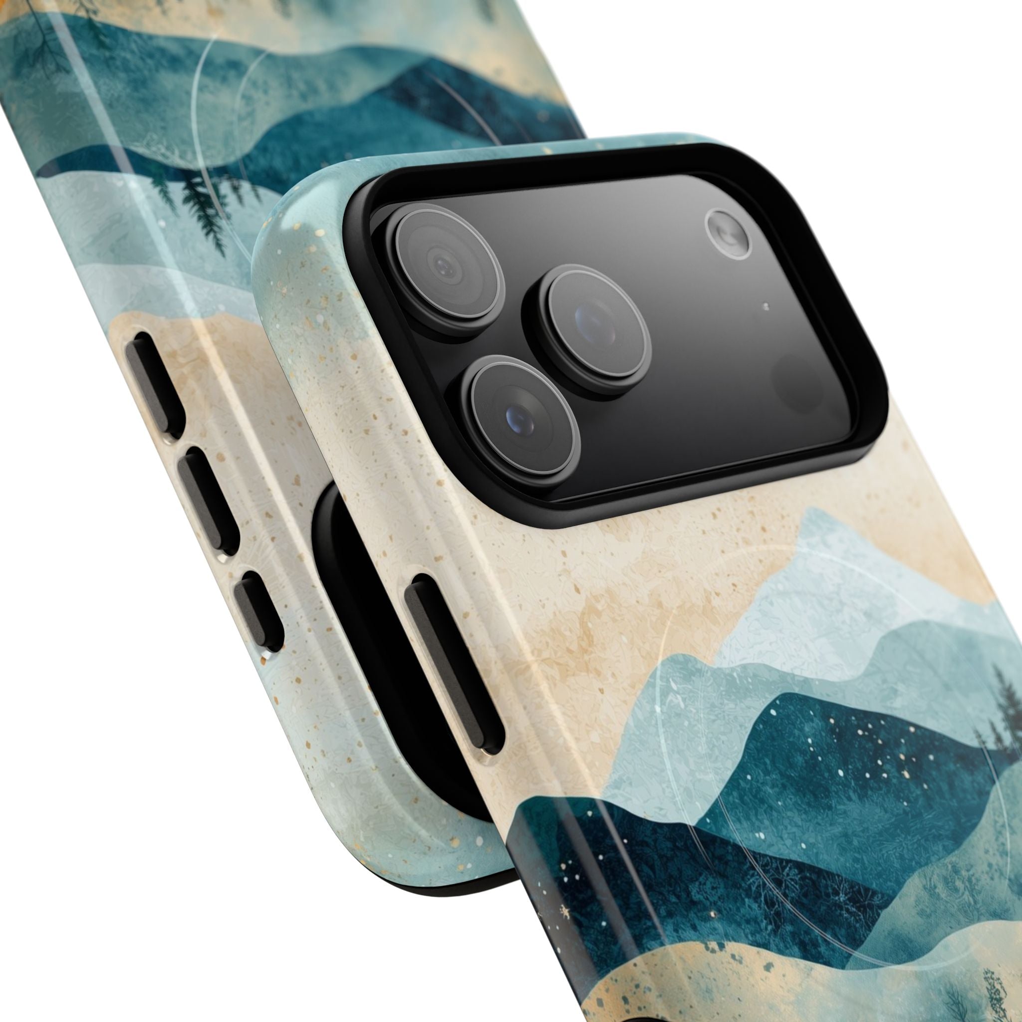 Moonlit Mountains iPhone 17 Pro Max Case - Tough+ - CASE•BOB