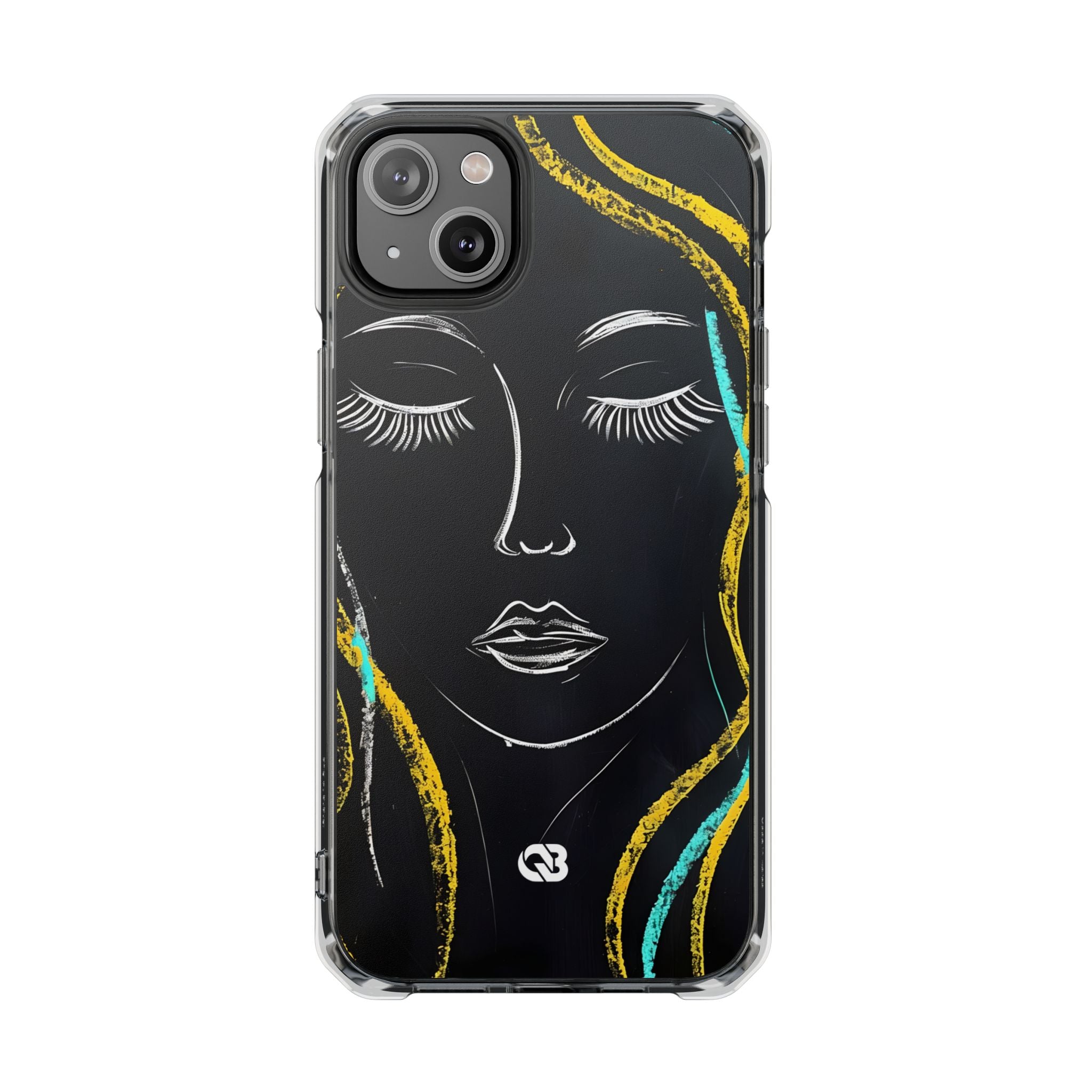 Obsidian Chalk Portrait · Impact Phone Case for iPhone · Magsafe