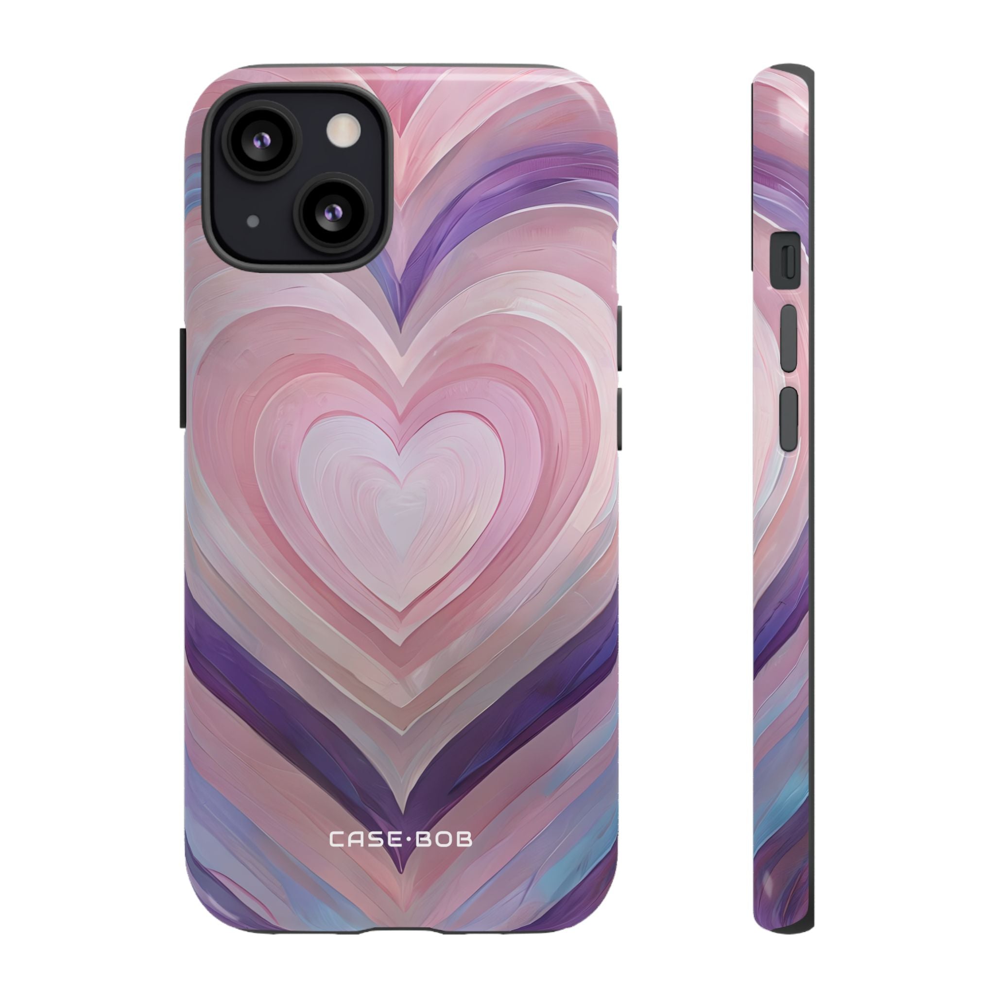 Strahlendes Heartbrush iPhone 13 Case - Tough
