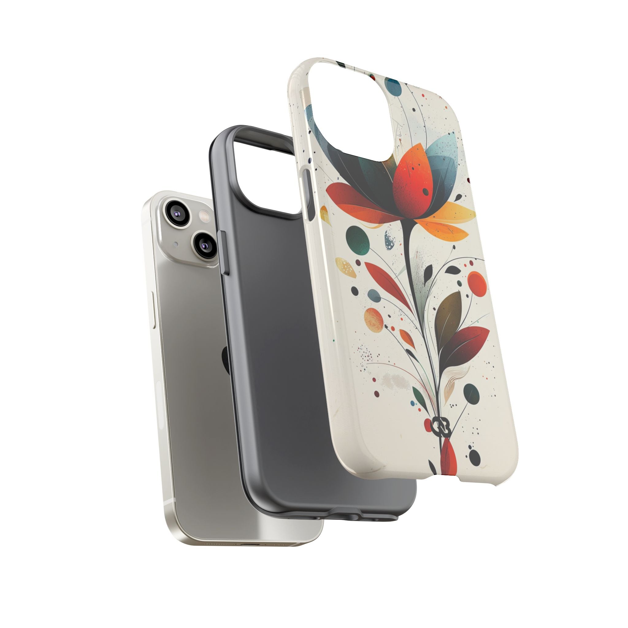 Burnt Petal Abstract · Tough