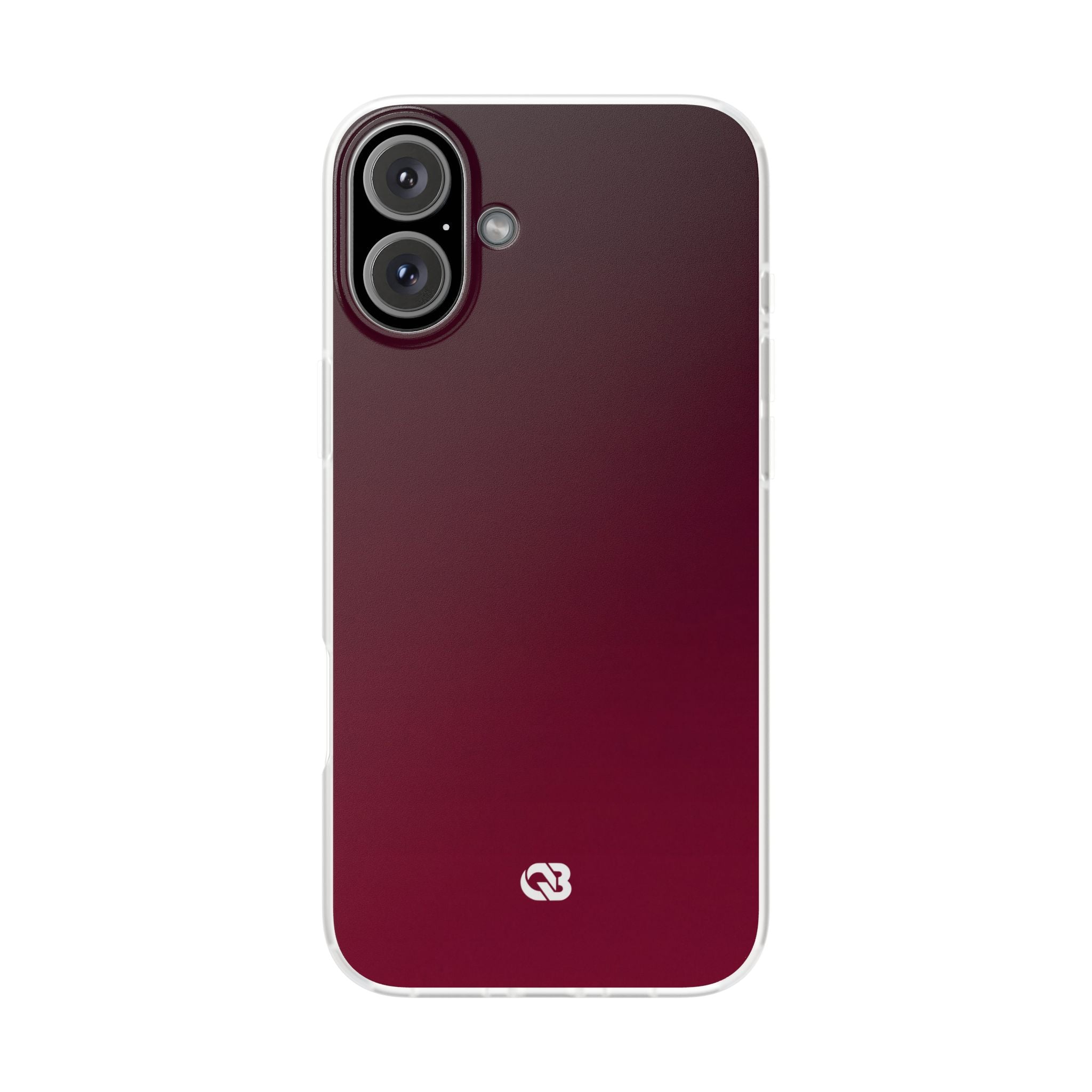 Red Lite Phone Case for iPhone - Deep Sangria Gradient