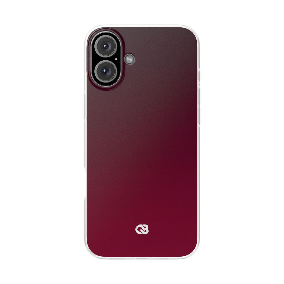Red Lite Phone Case for iPhone - Deep Sangria Gradient