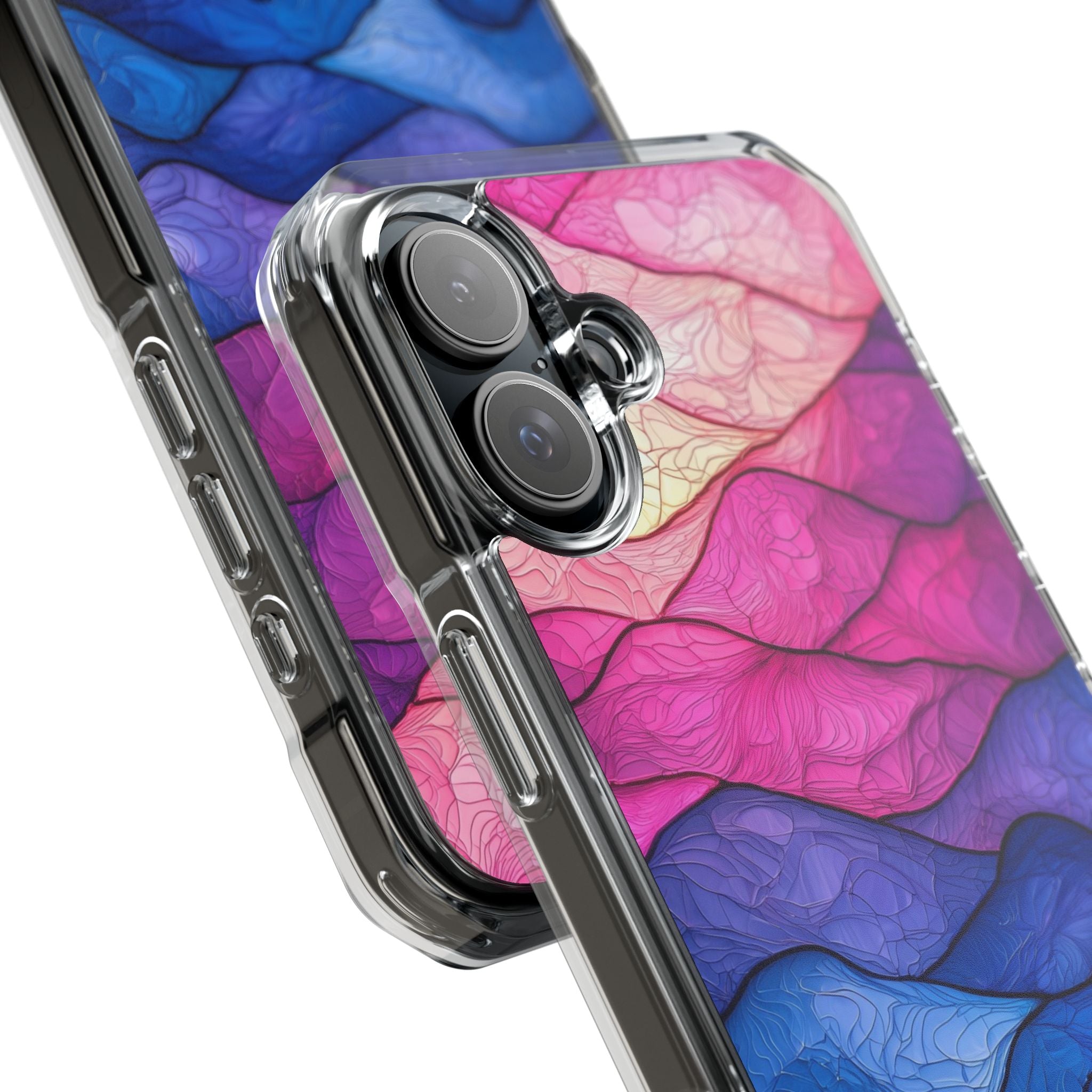 Wavy Vein Gradient iPhone 16 Plus Case - Impact