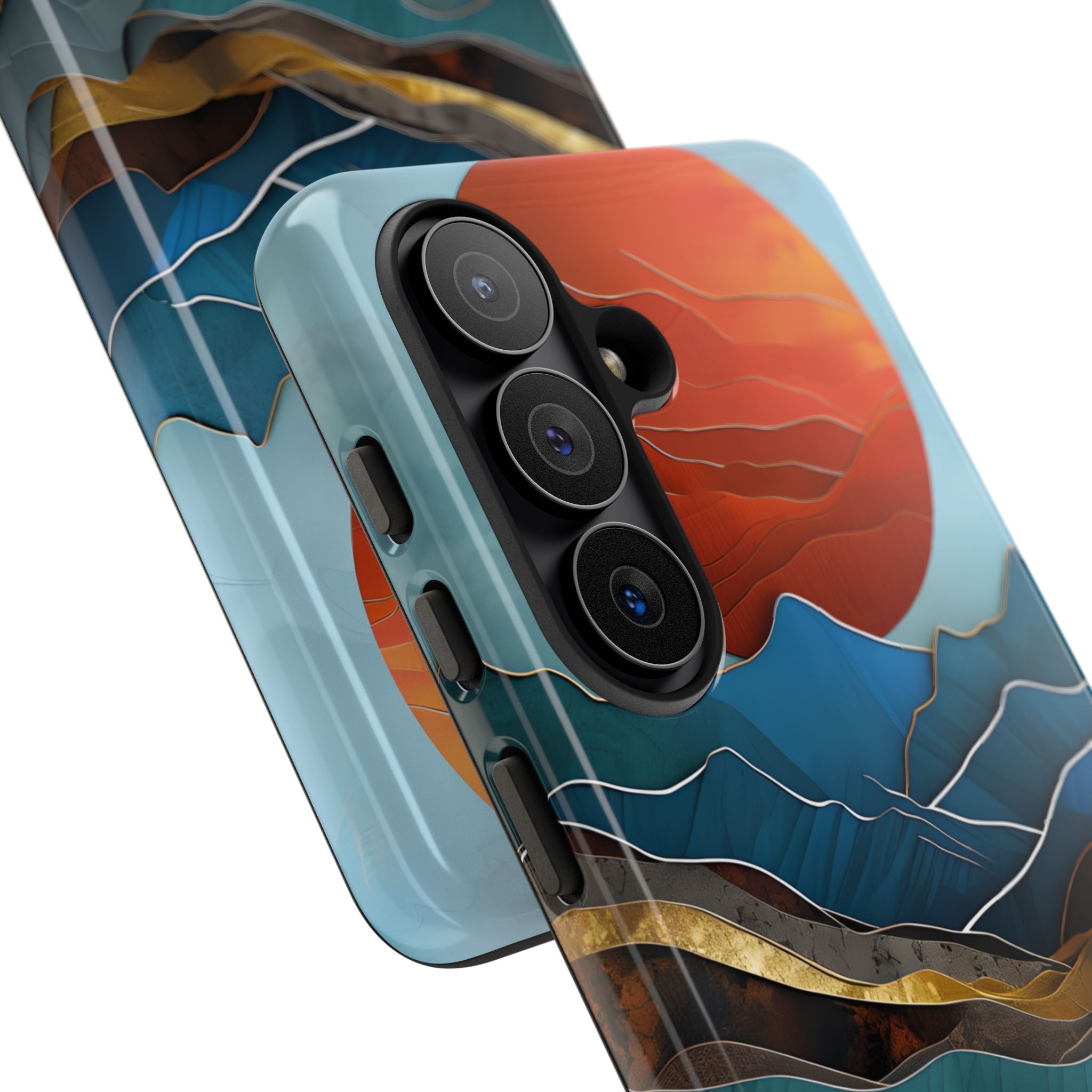 Molten Sun Peaks · Tough Phone Case for Samsung