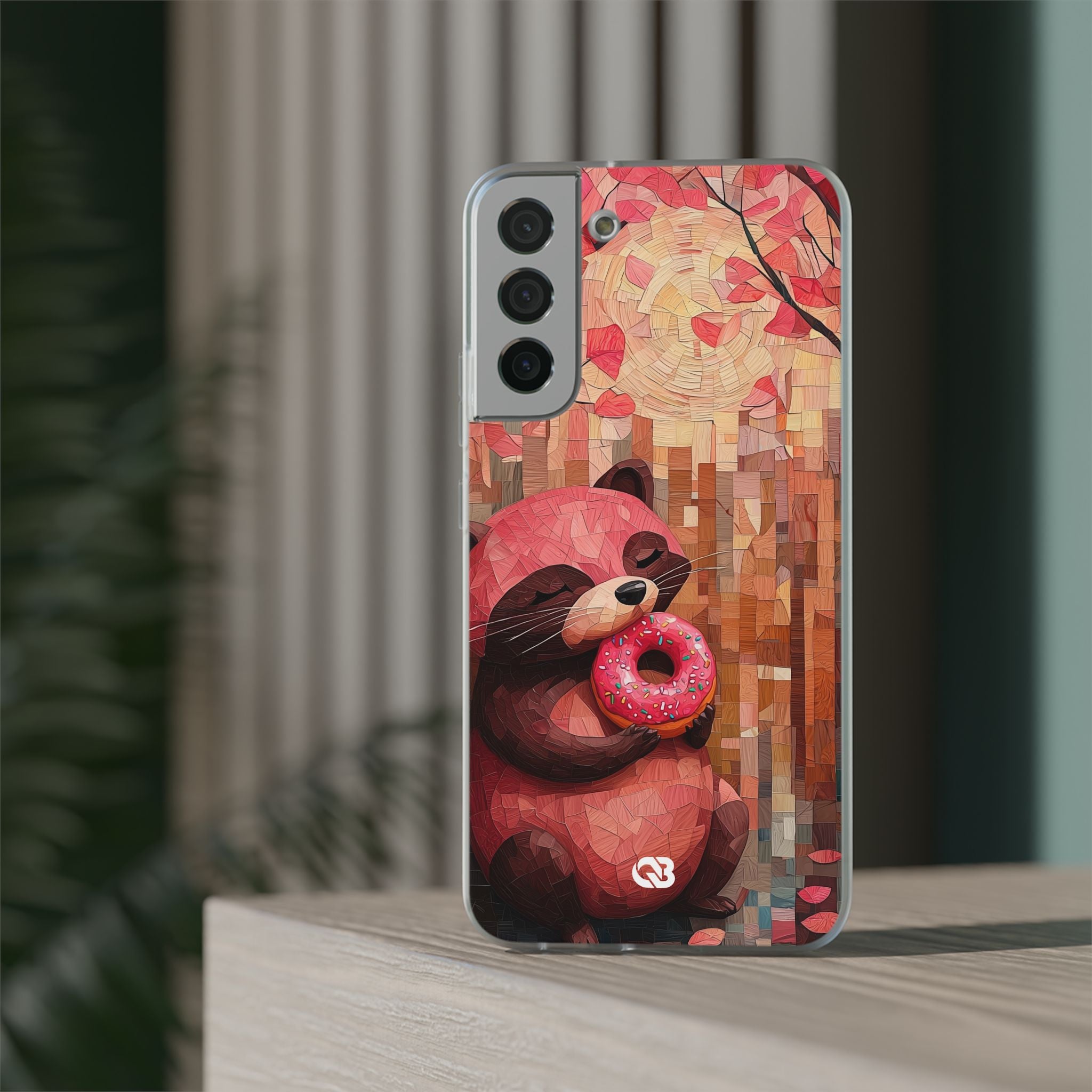 Crimson Donut Bandit · Soft Phone Case for Samsung