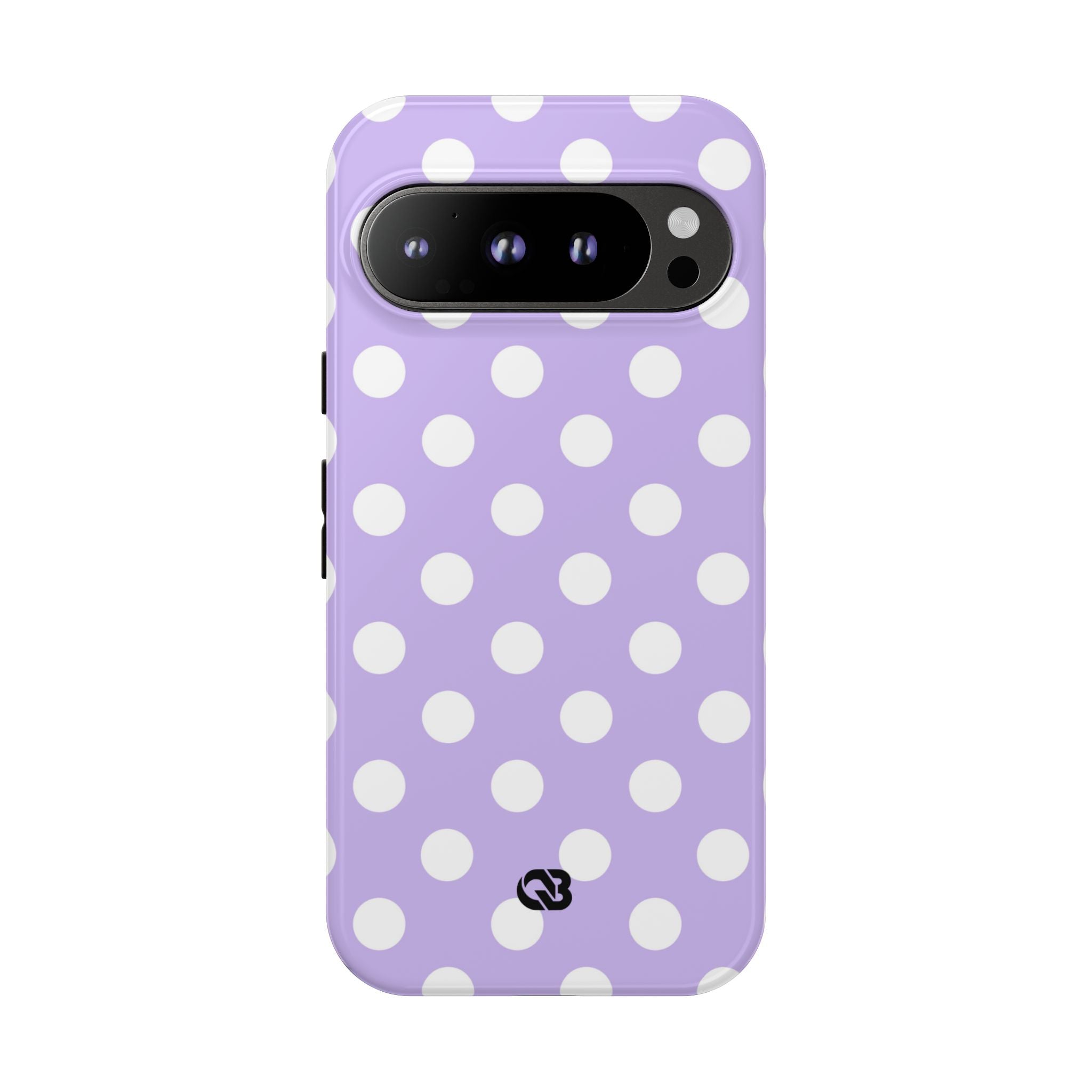 Lavender Polka Grid · Tough Θήκη για Google Pixel