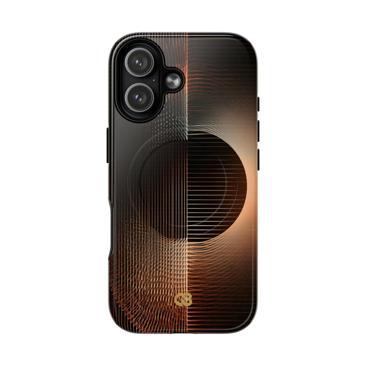Amber Meridian · Tough 2.0 Magnetic Phone Case for iPhone · Black