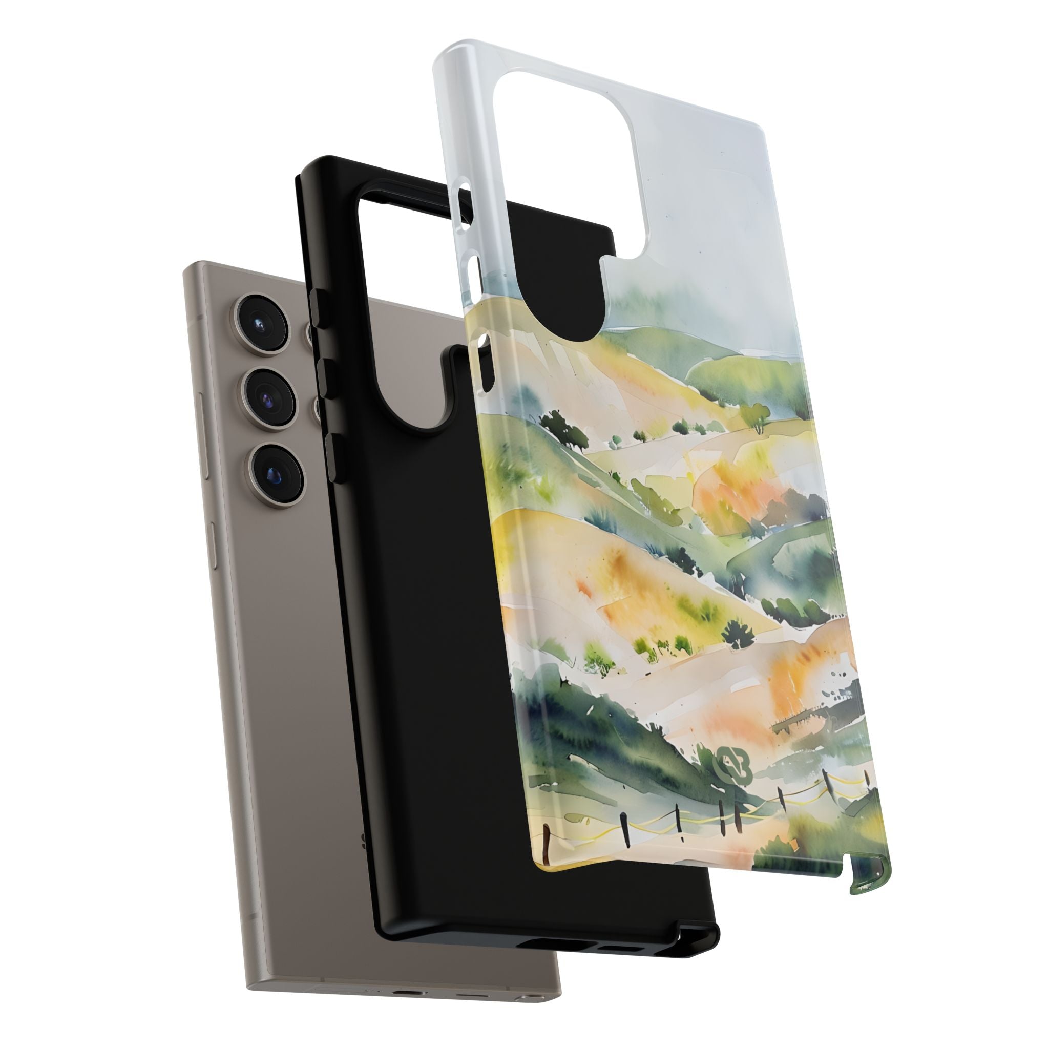 Verdant Mist Valleys · Tough Phone Case for Samsung