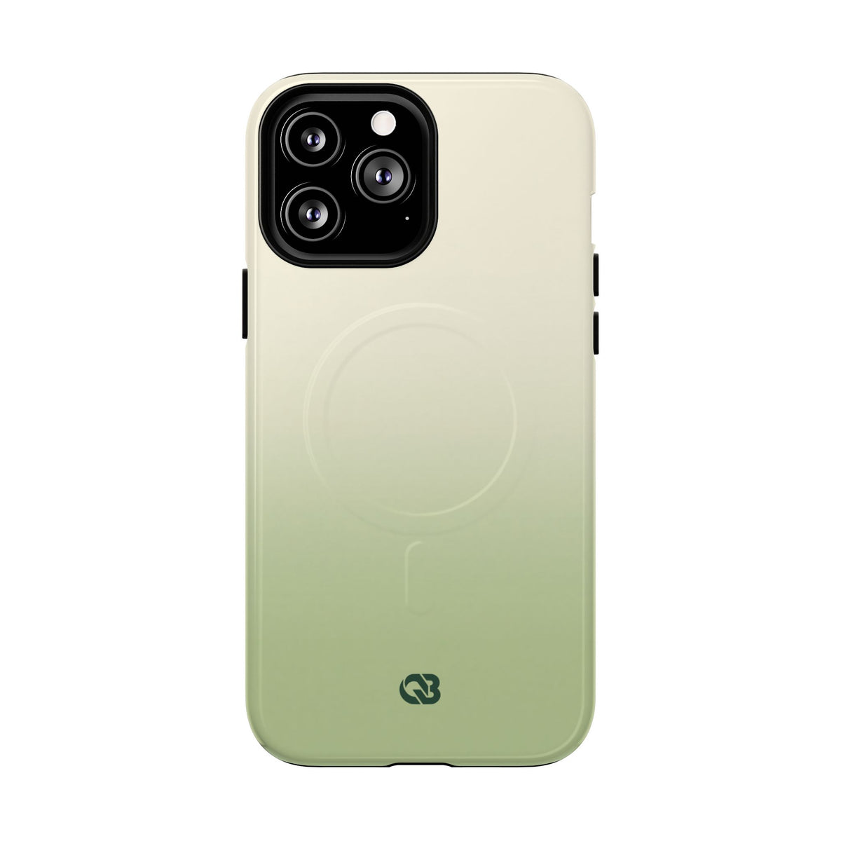 Muted Sage Ombre · Tough 2.0 Magnetic Phone Case for iPhone · Green