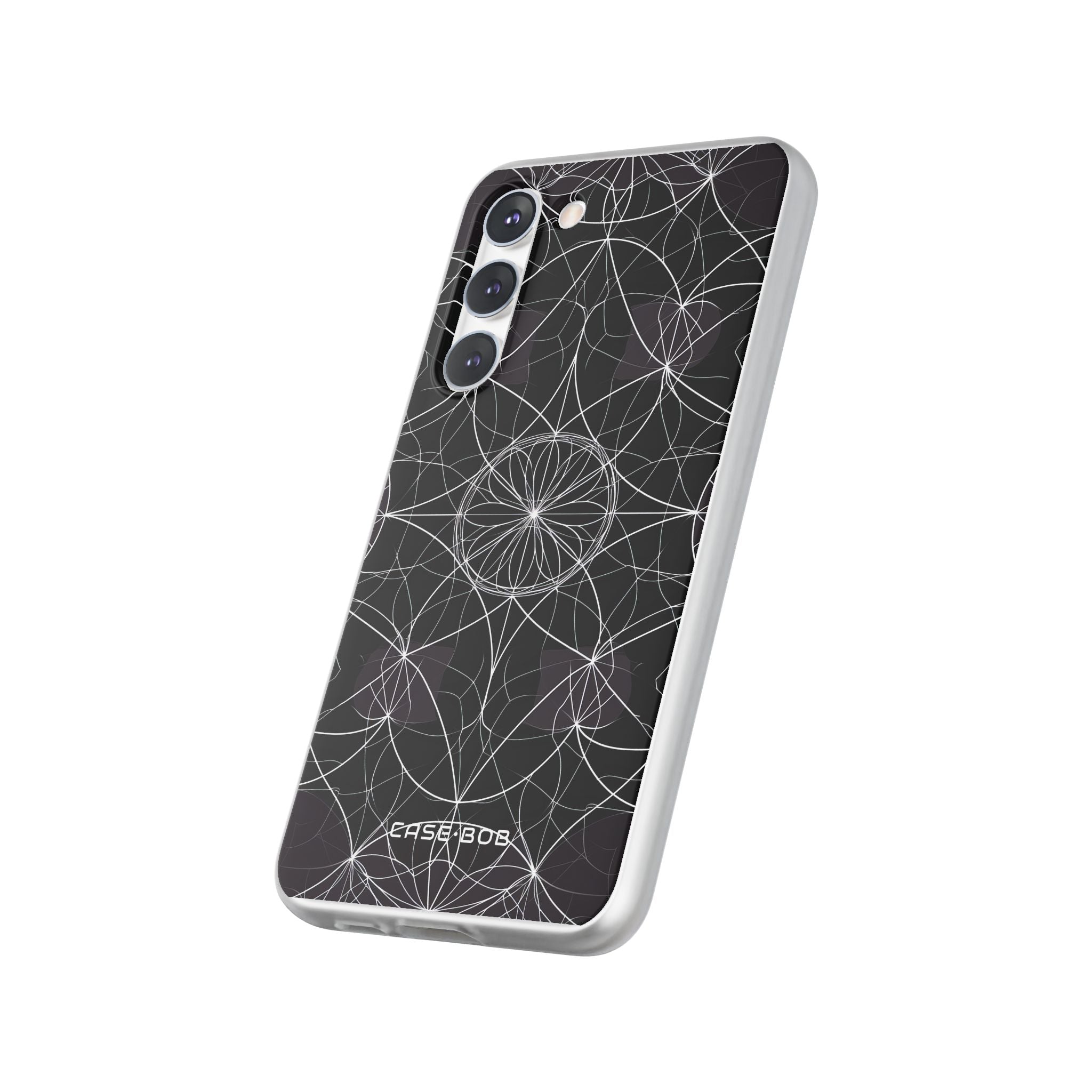 Radiant Petal Orbit Samsung S23 Plus Cover - Blød
