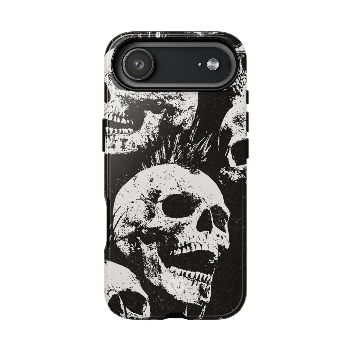 Punk Skull Riot · Tough Phone Case for iPhone · Black