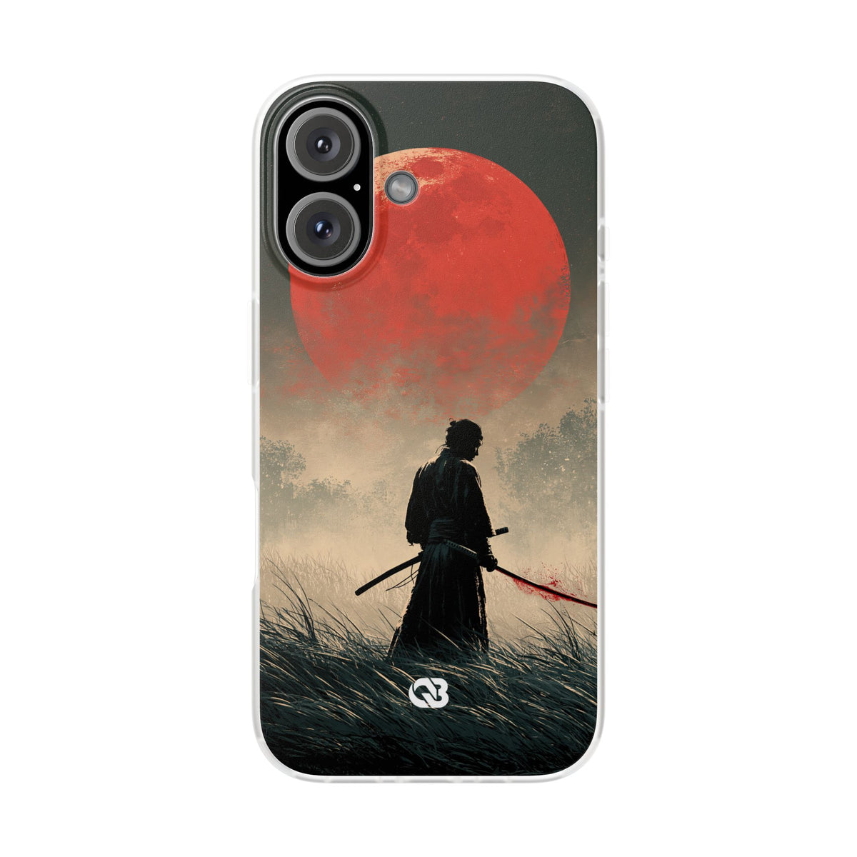 Crimson Moon Ronin · Lite Phone Case for iPhone · Red