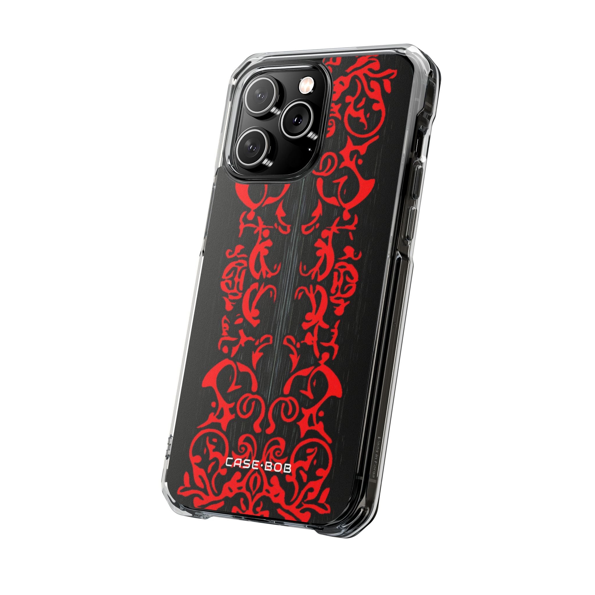 Crimson Spiral iPhone 14 Pro Max Case - Impact