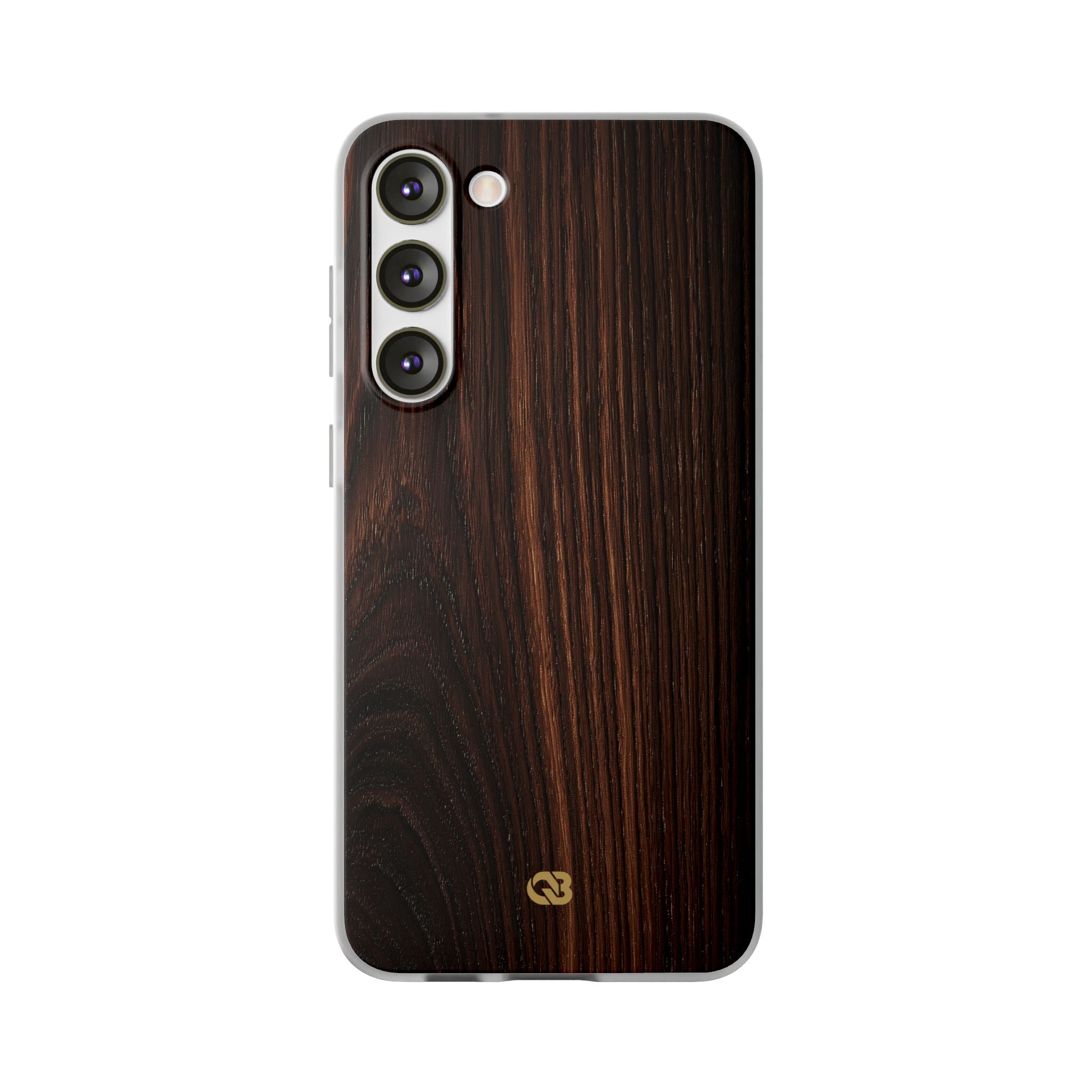 Brown Lite Phone Case for Samsung - Burnished Mahogany Grain