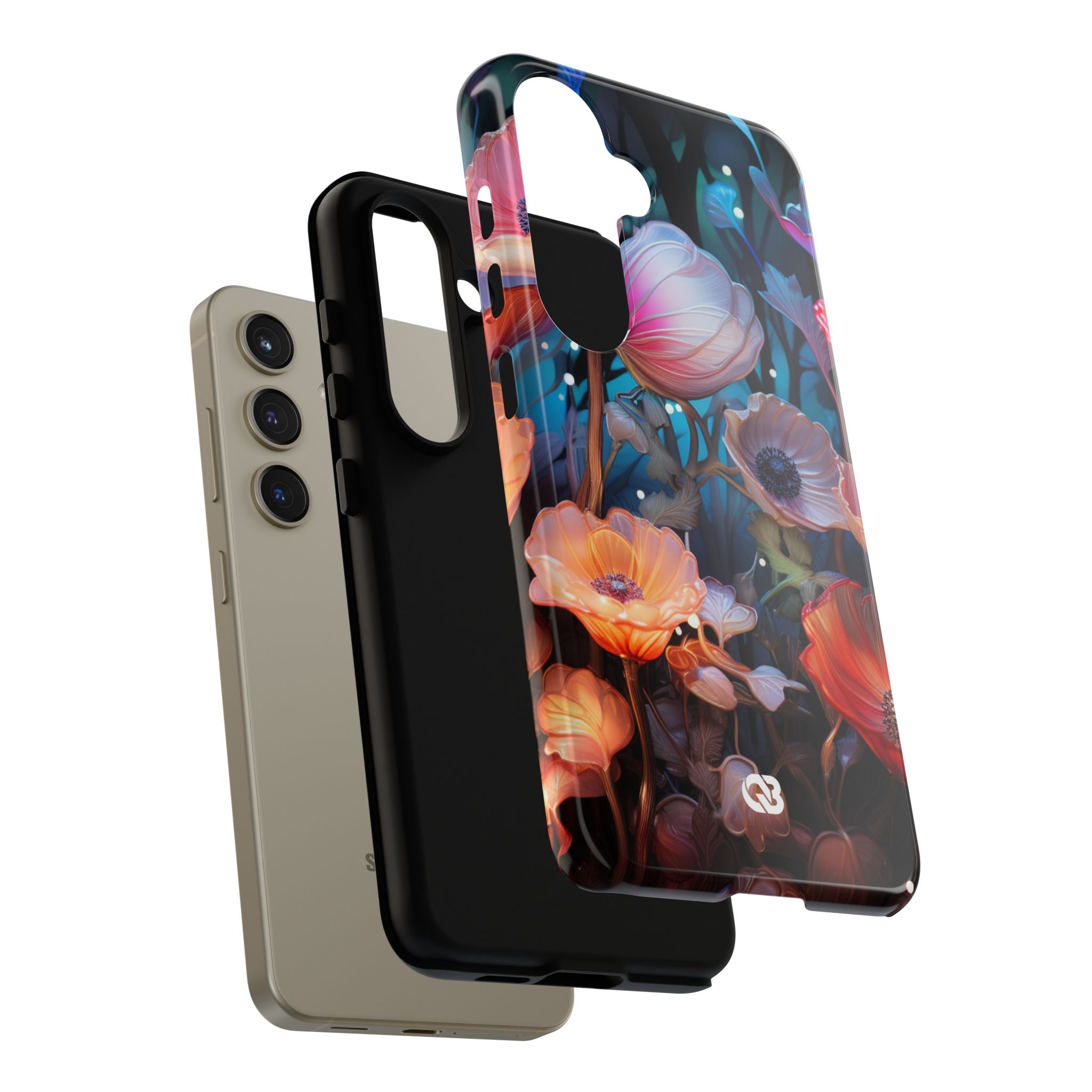 Luminous Poppy Glade · Tough Fundas para teléfono para Samsung