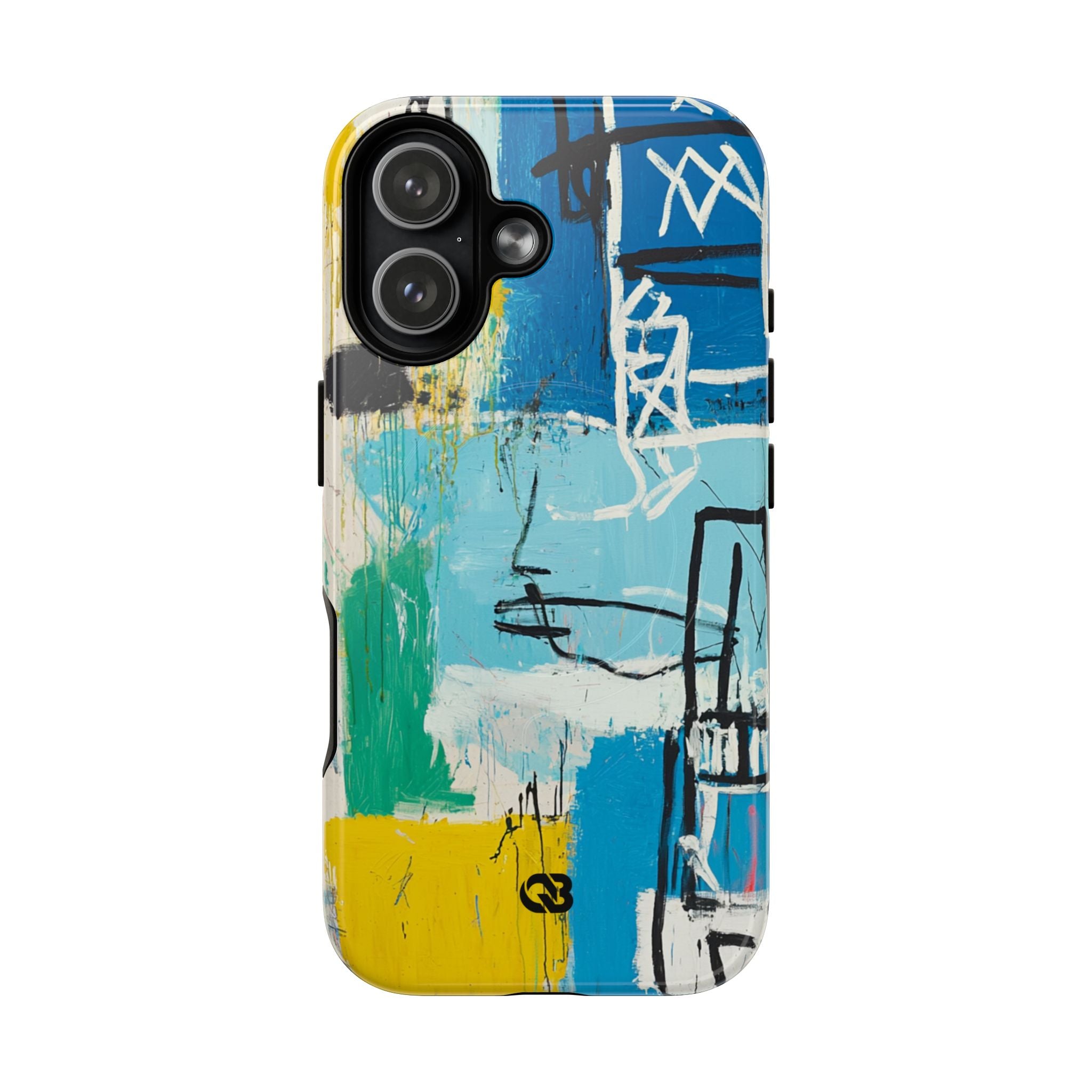 Azure Urban Scribble · Tough+ Phone Case for iPhone · Magsafe