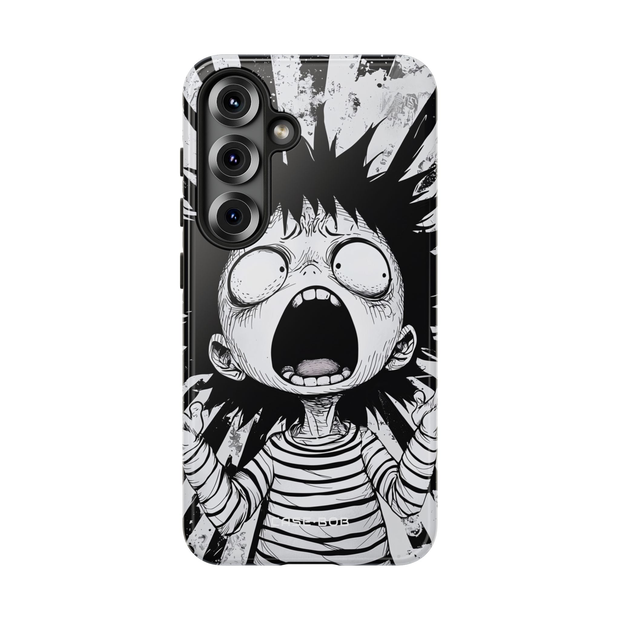 Screaming Streifen Samsung S25 Case - Tough